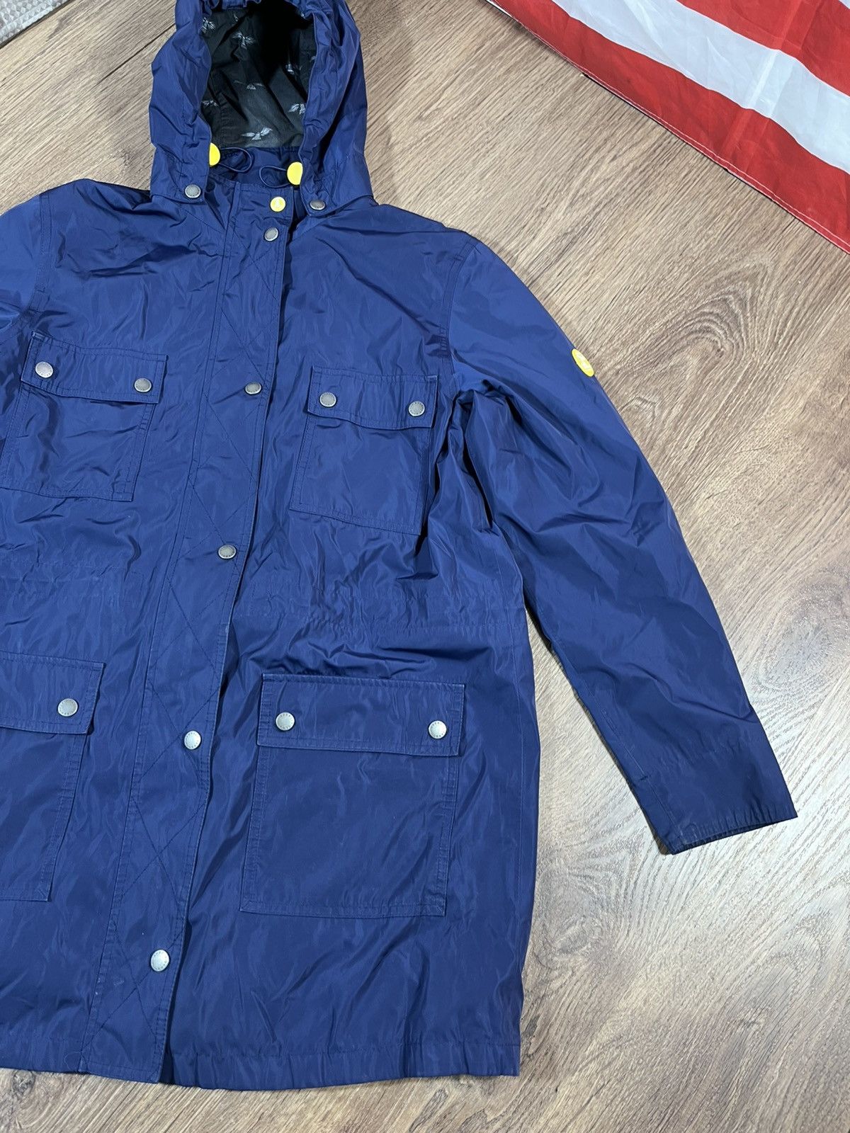Barbour Barbour Women’s Nylon Hackamore Parka Jacket Size L / US 10 / IT 46 - 3 Thumbnail