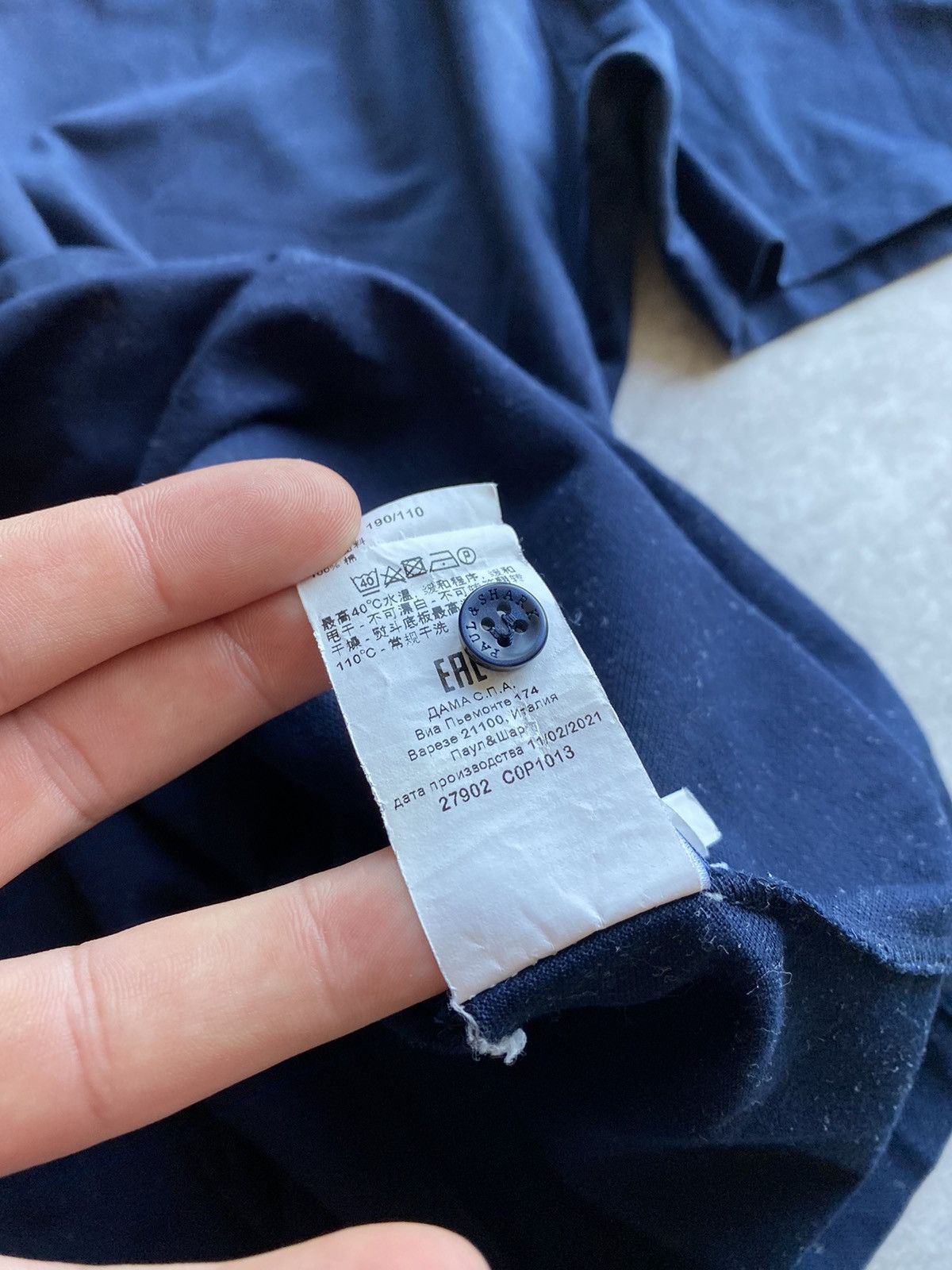 Paul & Shark Luxury Paul & Shark Yachting Relaxed Polo Made in Italy Size US XXL / EU 58 / 5 - 11 Thumbnail