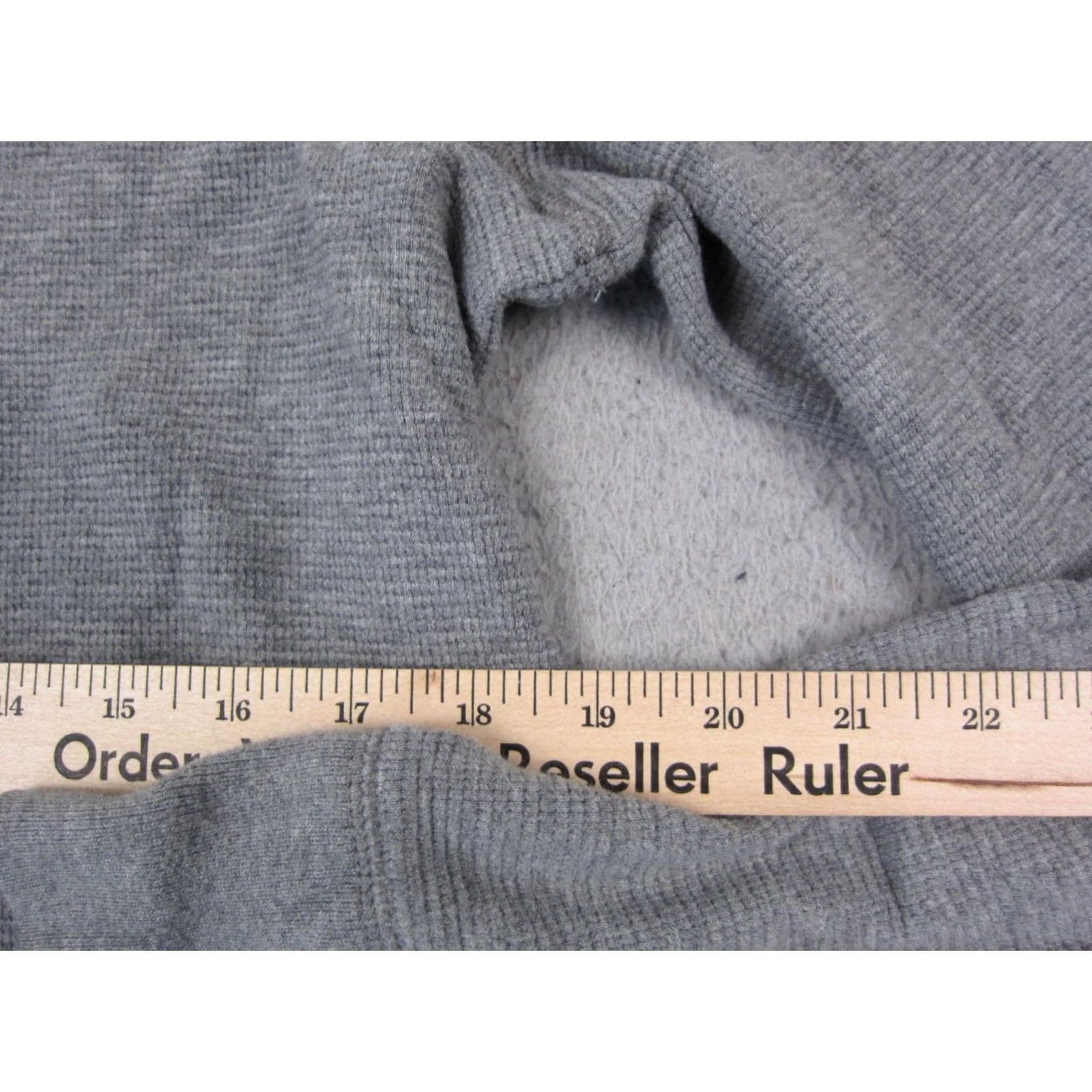 Abercrombie & Fitch VINTAGE Abercrombie & Fitch Shirt Mens Large Gray Thermal Muscle Waffle Knit 90s Size US L / EU 52-54 / 3 - 6 Thumbnail