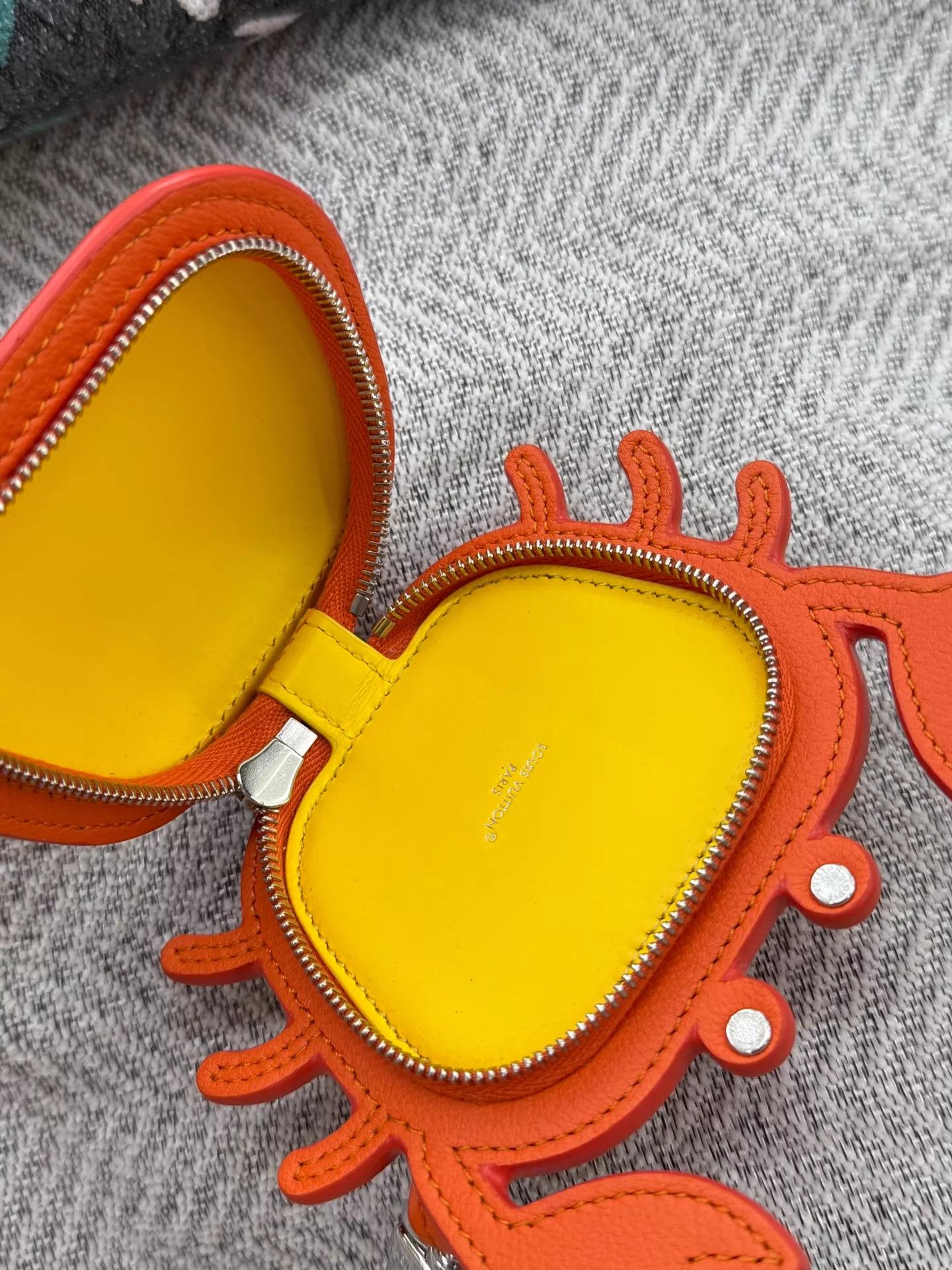 Louis Vuitton LV Orange Mini Crab Bag Charm/Keychain New Size ONE SIZE - 5 Thumbnail