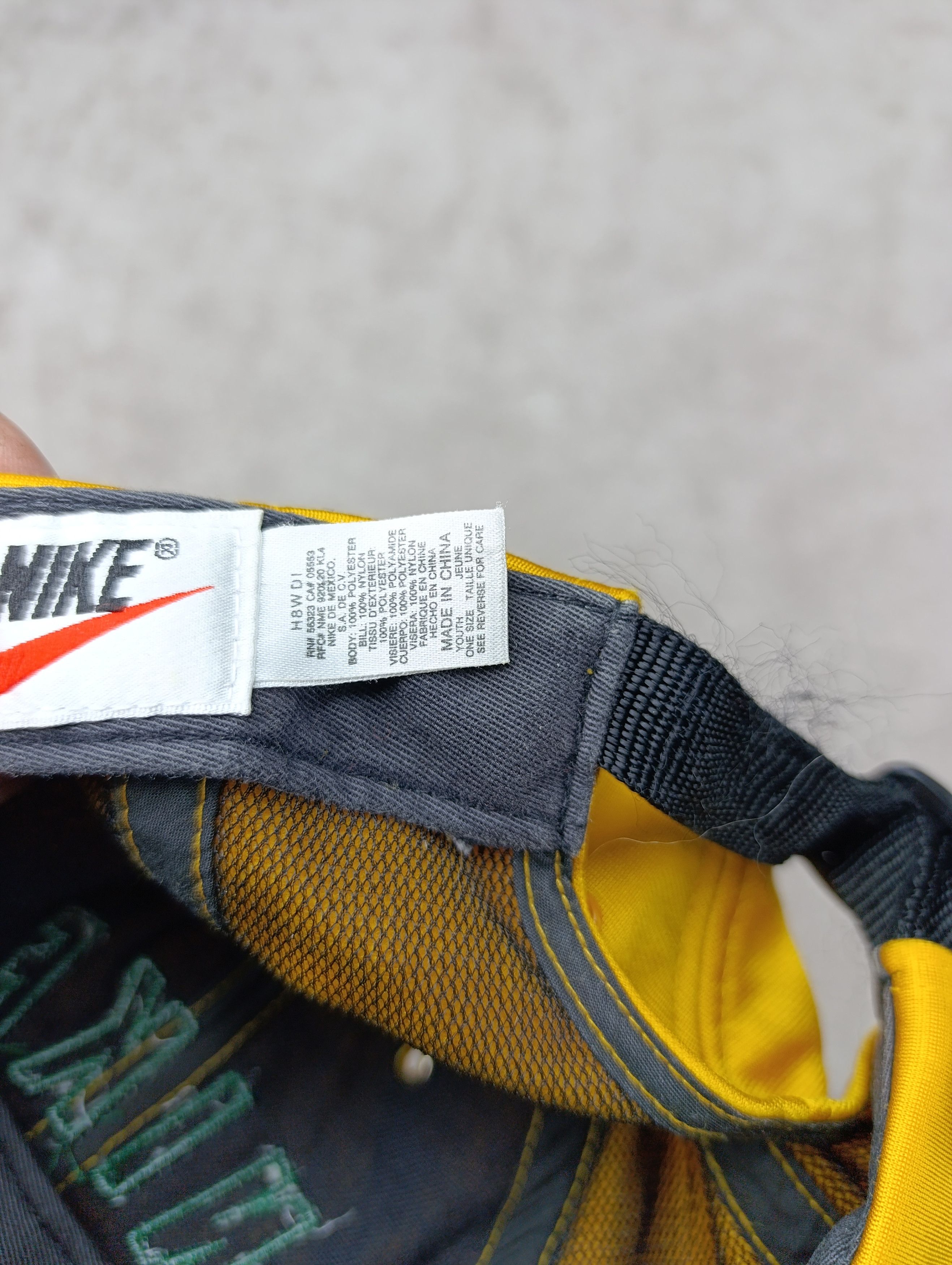 Nike NIKE VINTAGE NYLON VINTAGE CAP HAT YELLOW Size ONE SIZE - 11 Thumbnail