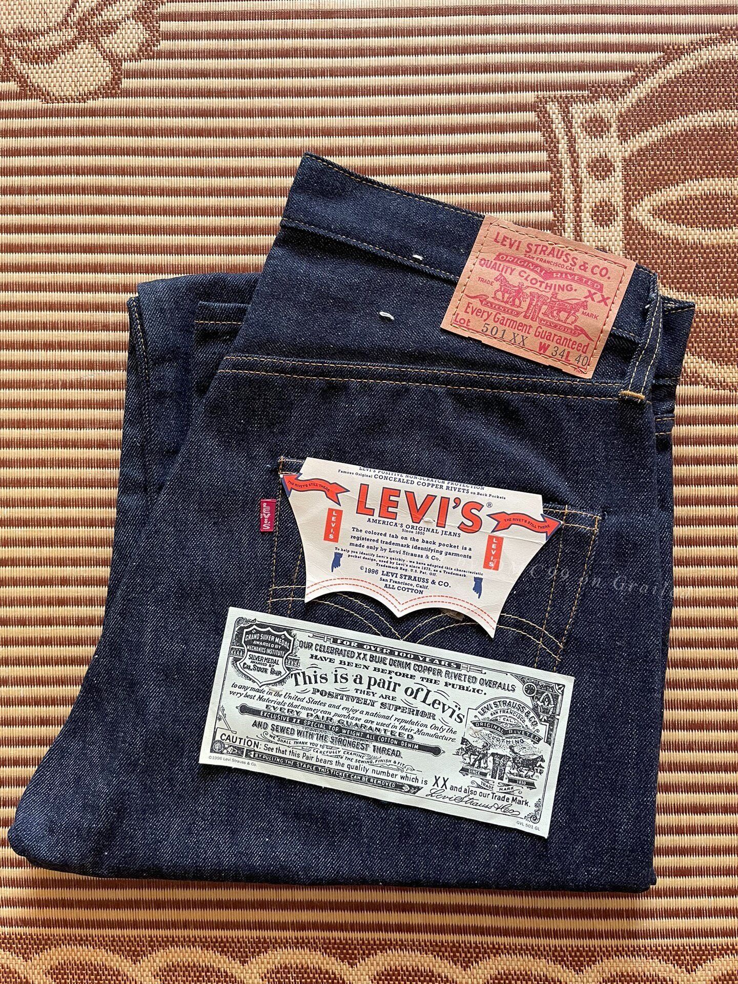 Levi's Vintage Clothing Levi's LVC 501xx 1955 Jeans Size US 28 / EU 44 - 1 Thumbnail