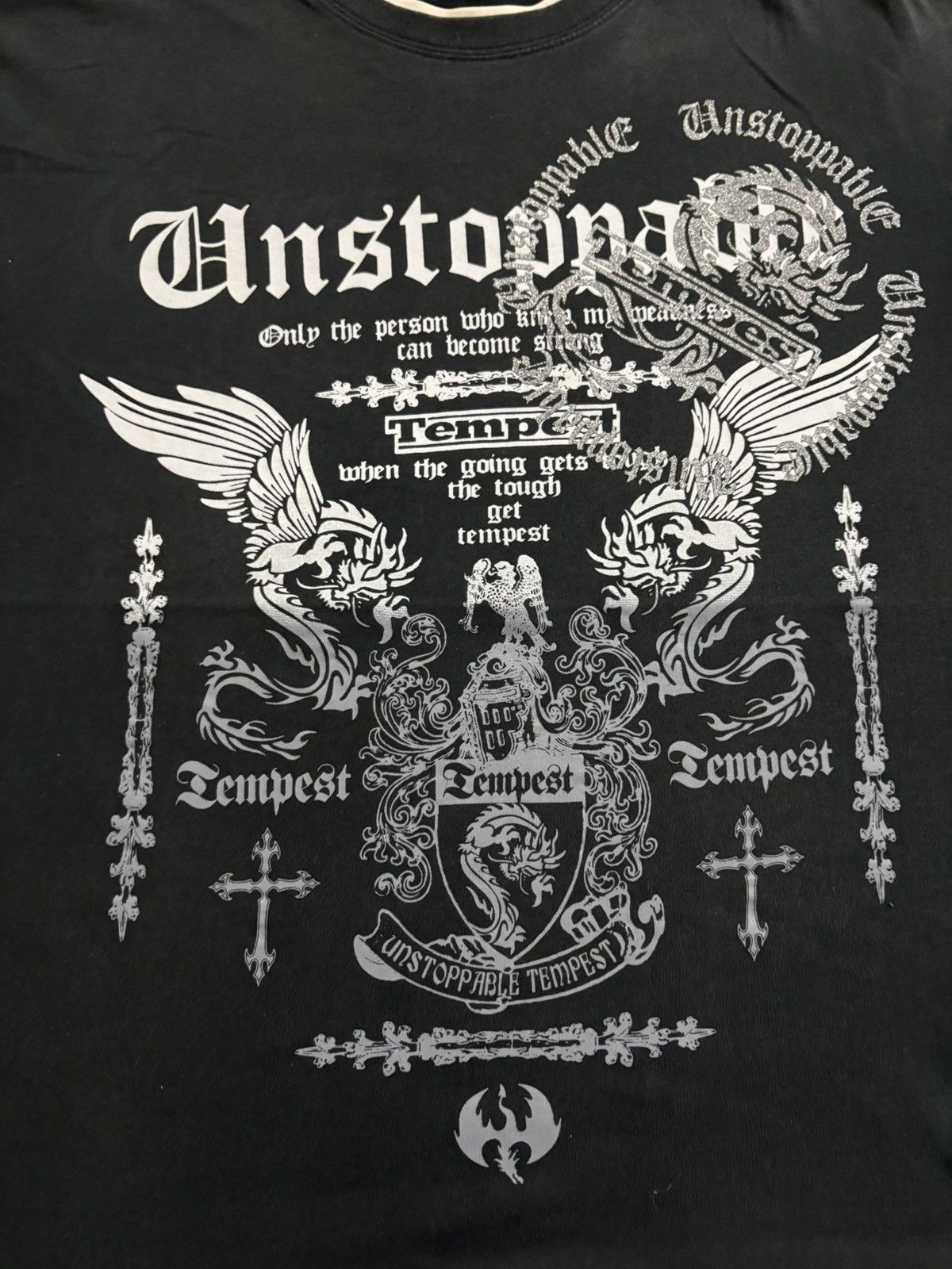 Japanese Brand Japanese Brand unstoppable Poem Design Style Size US XL / EU 56 / 4 - 3 Thumbnail