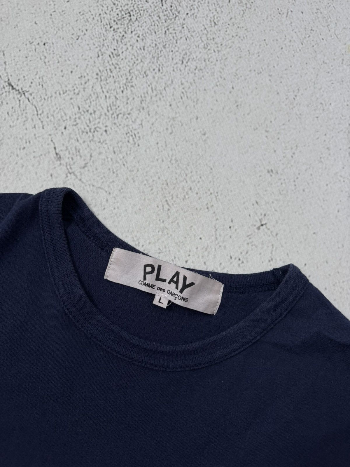 CDG by Comme des Garcons × Comme des Garcons × Japanese Brand Comme Des Garcons CDG Heart Logo Japan Blue Tee Size US L / EU 52-54 / 3 - 5 Thumbnail