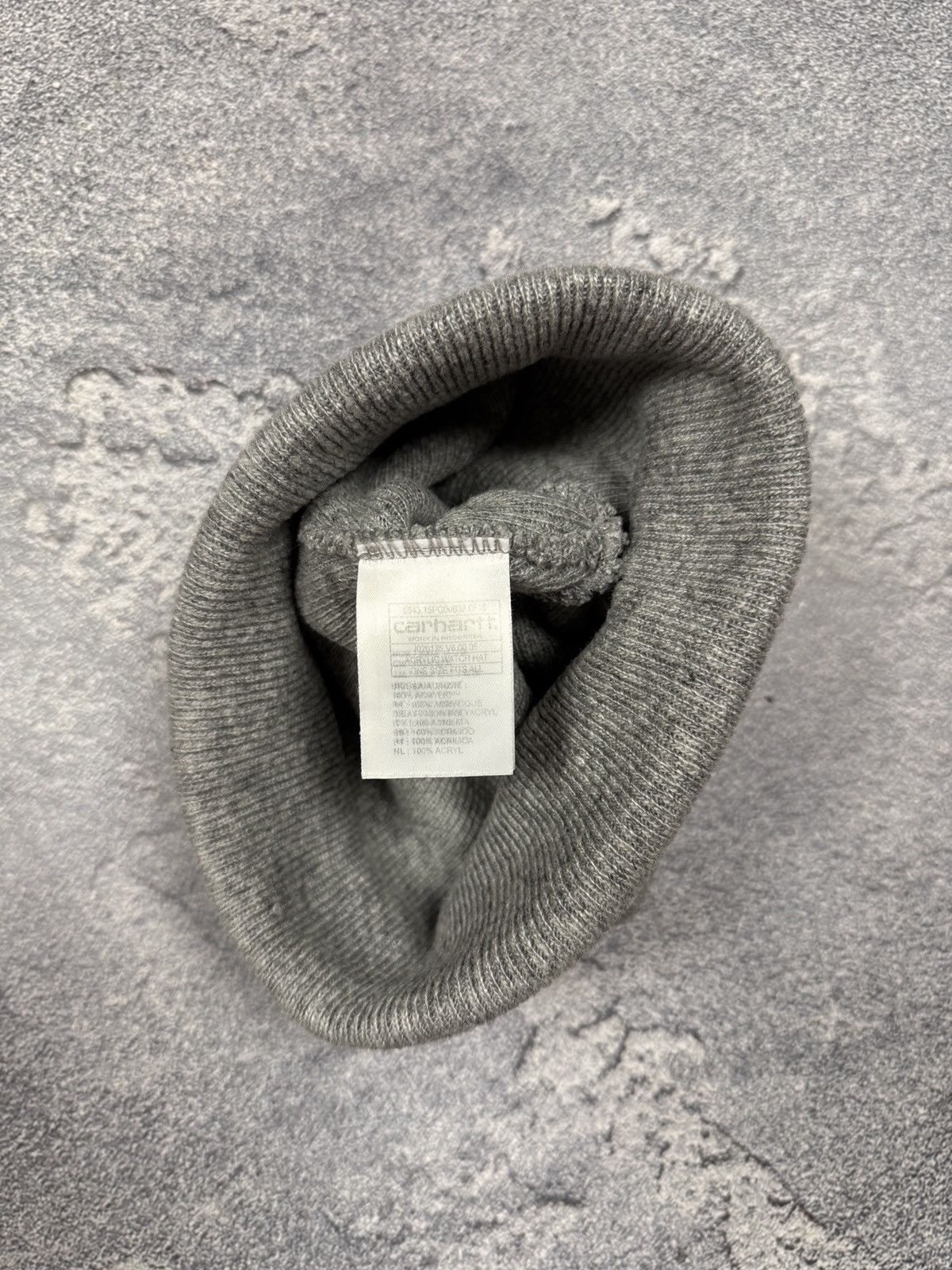 Carhartt Carhartt Beanie Grey Size ONE SIZE - 4 Thumbnail