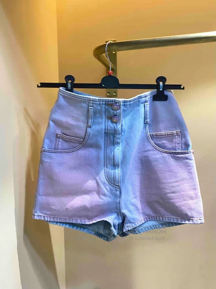 Chanel Chanel 24c blush denim shorts Size 24" / US 00 / IT 34 - 1 Thumbnail