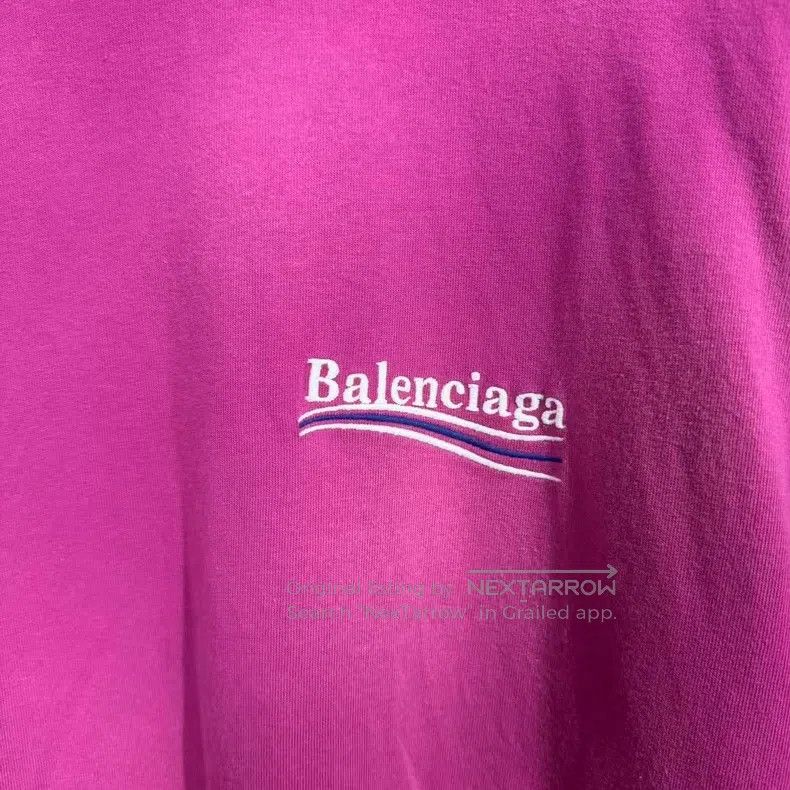 Balenciaga Balenciaga Tie-dye Embroidery Coke Short Sleeve Size US S / EU 44-46 / 1 - 3 Thumbnail