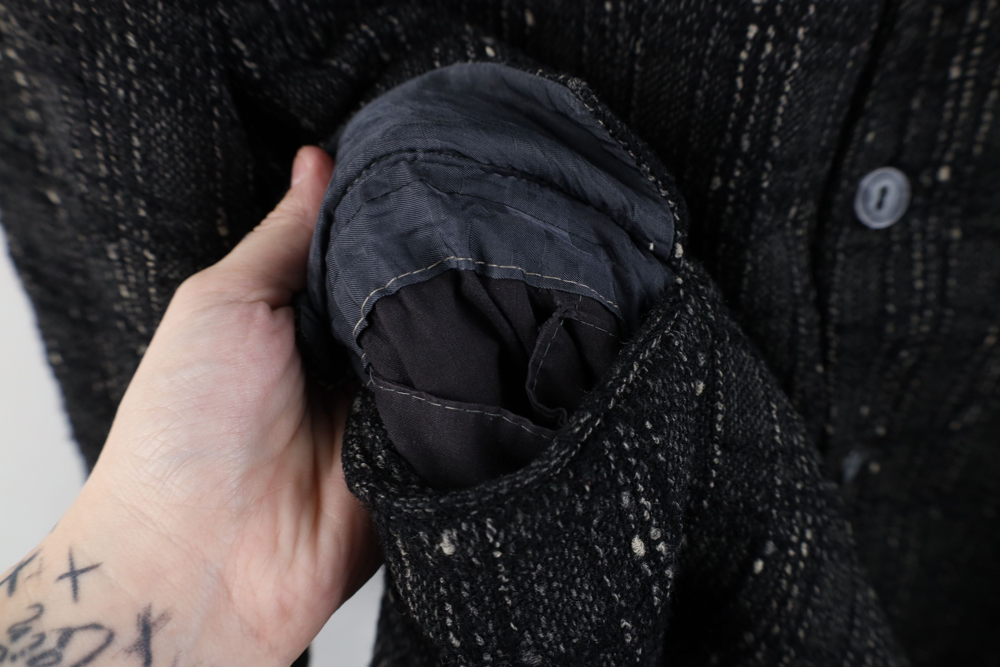 Vintage Vintage 50s Rockabilly Tweed Blazer Suit Coat Jacket USA Size US XL / EU 56 / 4 - 8 Thumbnail