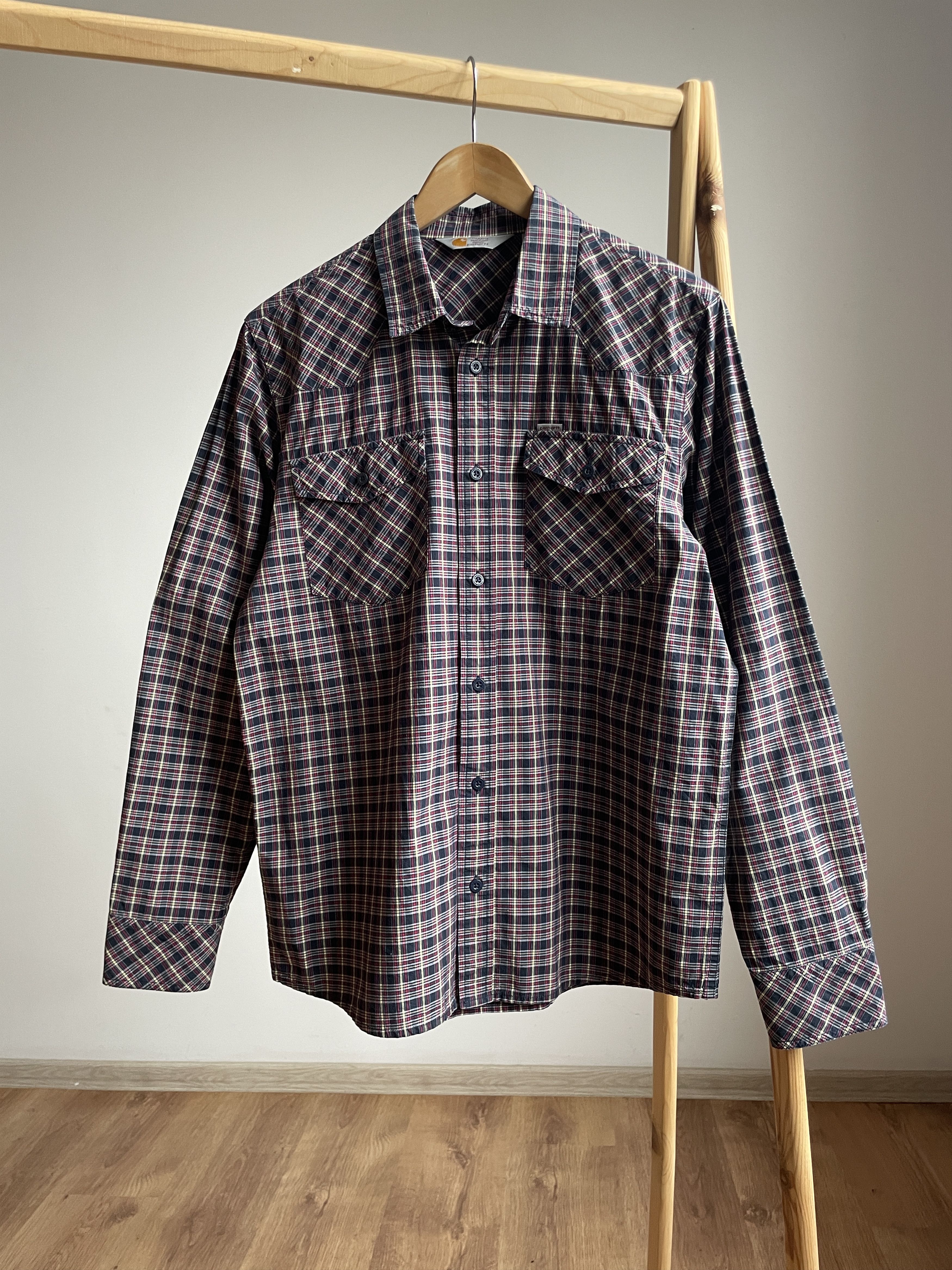 Carhartt Carhartt Plaid Down Western Shirt Size L Size US L / EU 52-54 / 3 - 1 Thumbnail
