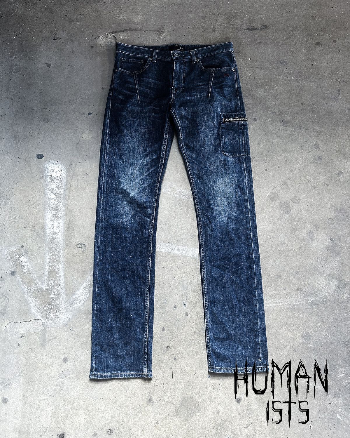 S/S12 ‘UU’ ZIP CARGO JEANS