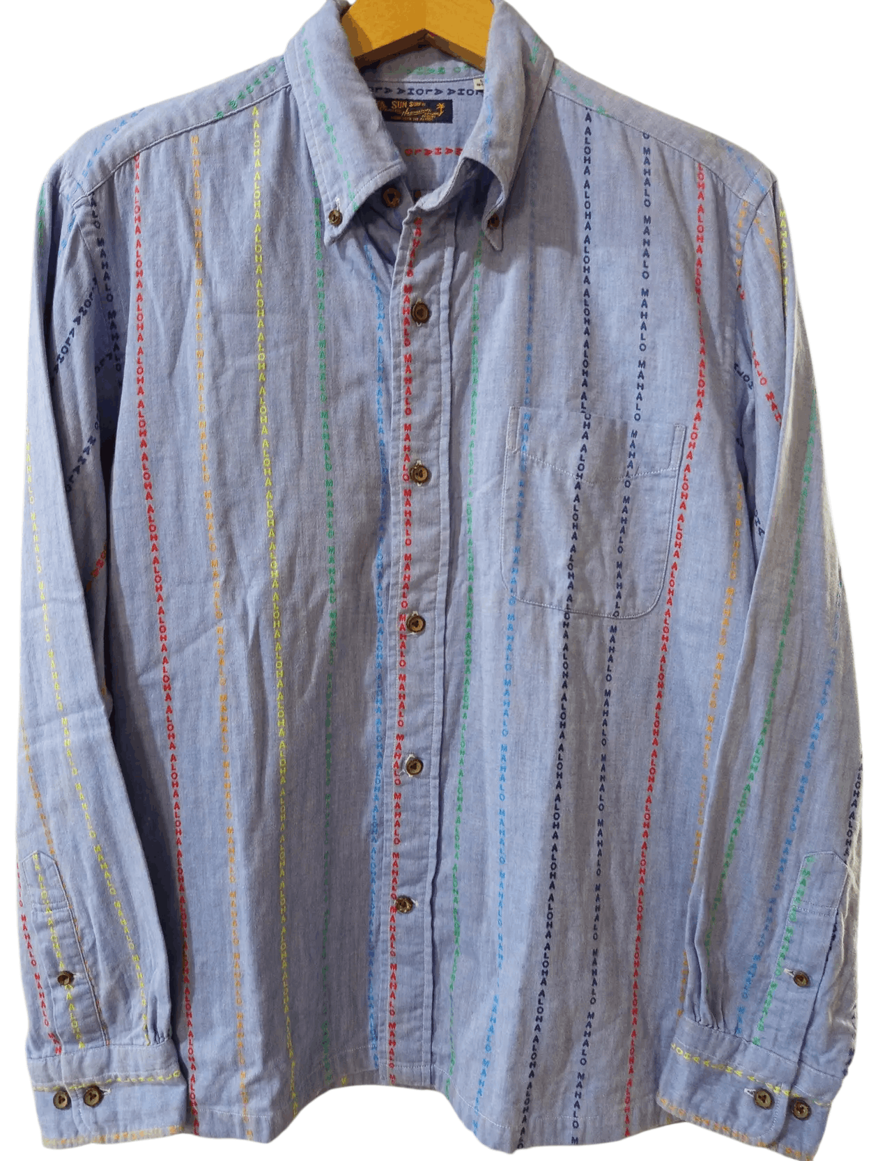 Sun Surf Sun Surf SS17 Aloha Mahalo Embroidered Chambray Shirt Size US L / EU 52-54 / 3 - 2 Thumbnail