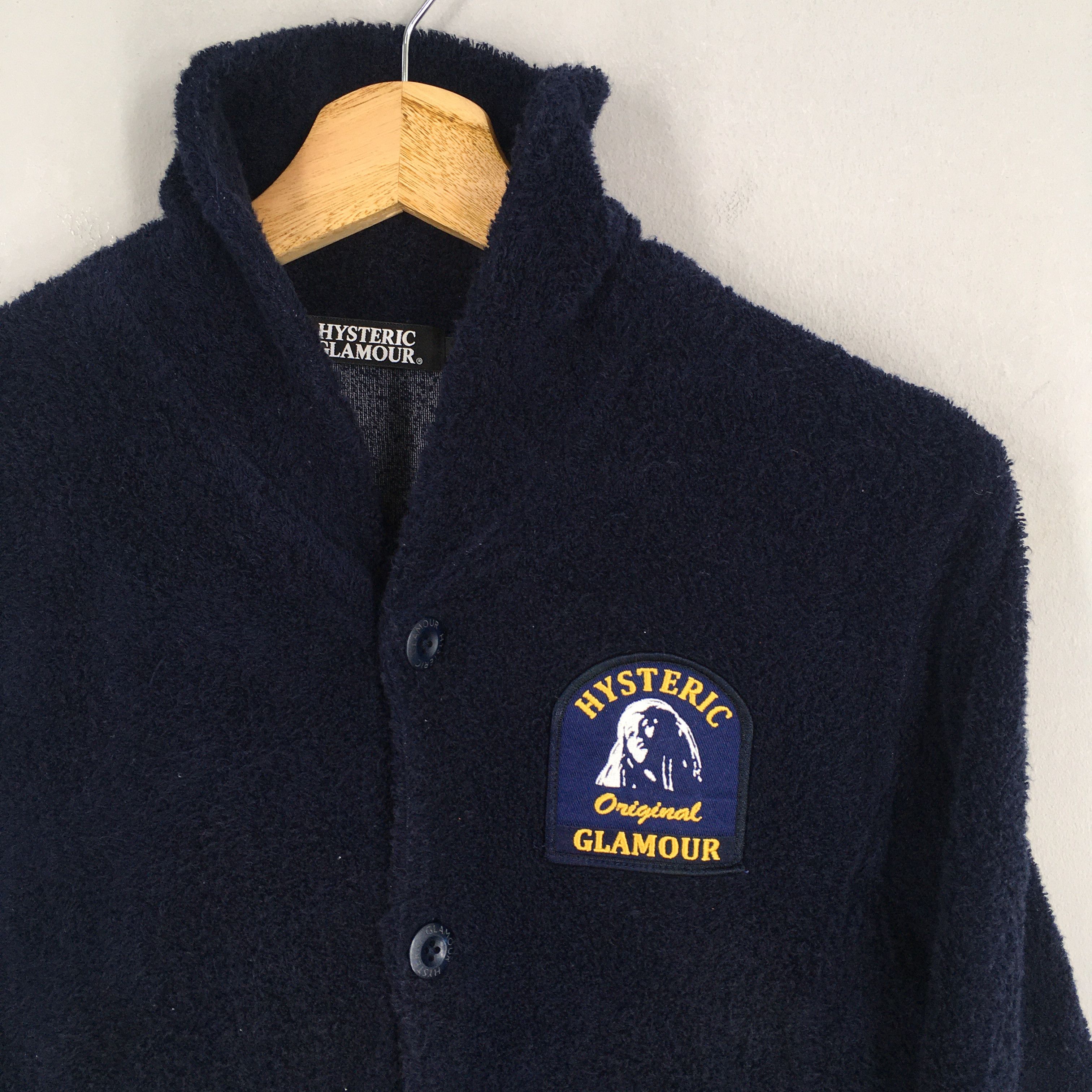 Hysteric Glamour × Japanese Brand Vintage Hysteric Glamour Japan Cardigan Hoodie Sweater Small Size US S / EU 44-46 / 1 - 2 Thumbnail