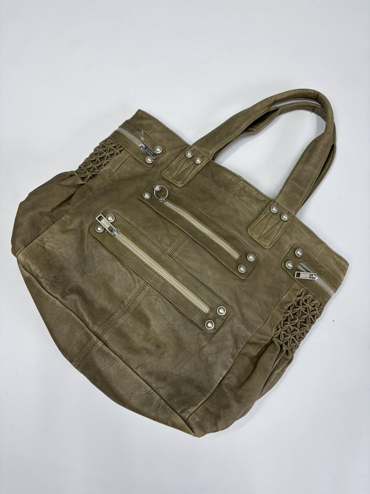If Six Was Nine Vintage 00s If Six Was Nine Like Balenciaga Leather Bag Size ONE SIZE - 5 Thumbnail