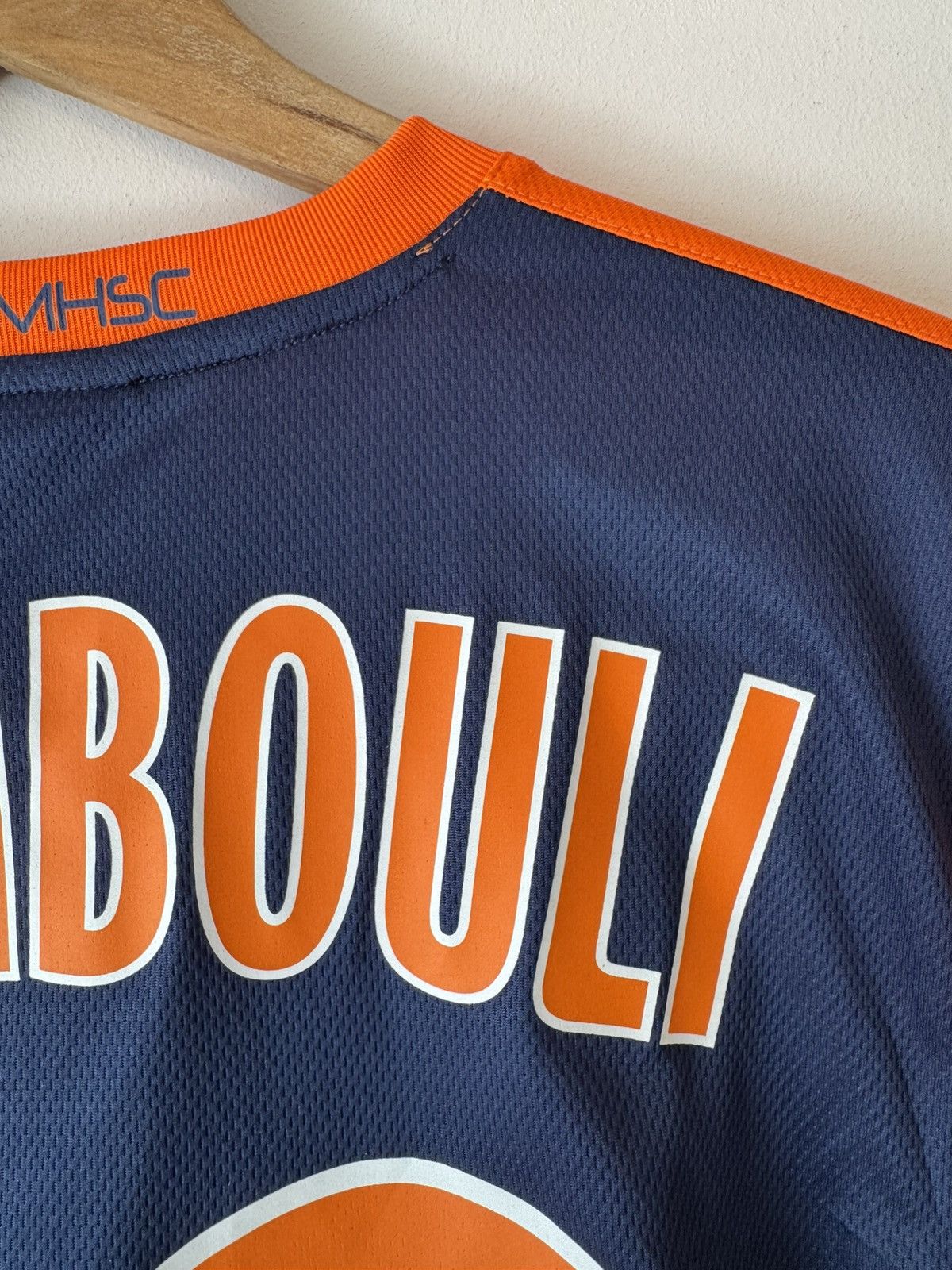 Nike Stambouli #22 Montpellier 2013-2014 Home Soccer Jersey Shirt Size US M / EU 48-50 / 2 - 14 Thumbnail
