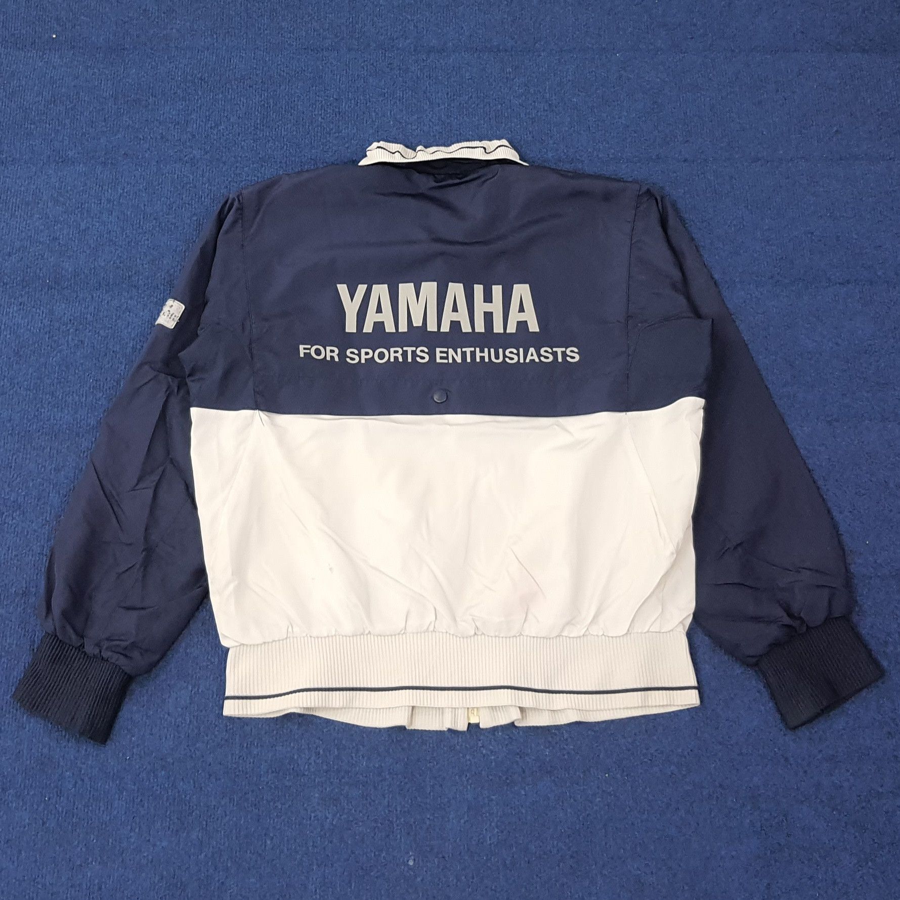 Yamaha Vintage YAMAHA Japan Sports Brand Zipper Jacket C257N23 Size US M / EU 48-50 / 2 - 1 Thumbnail