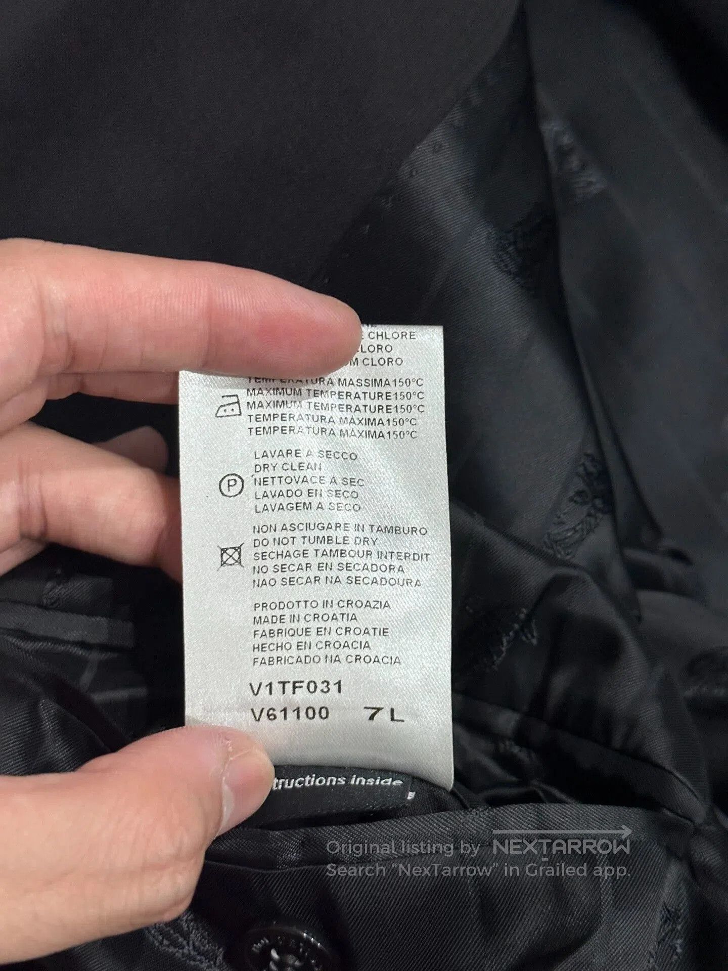 Versace Versace Shoulder Pad Jacket. Size US L / EU 52-54 / 3 - 5 Thumbnail