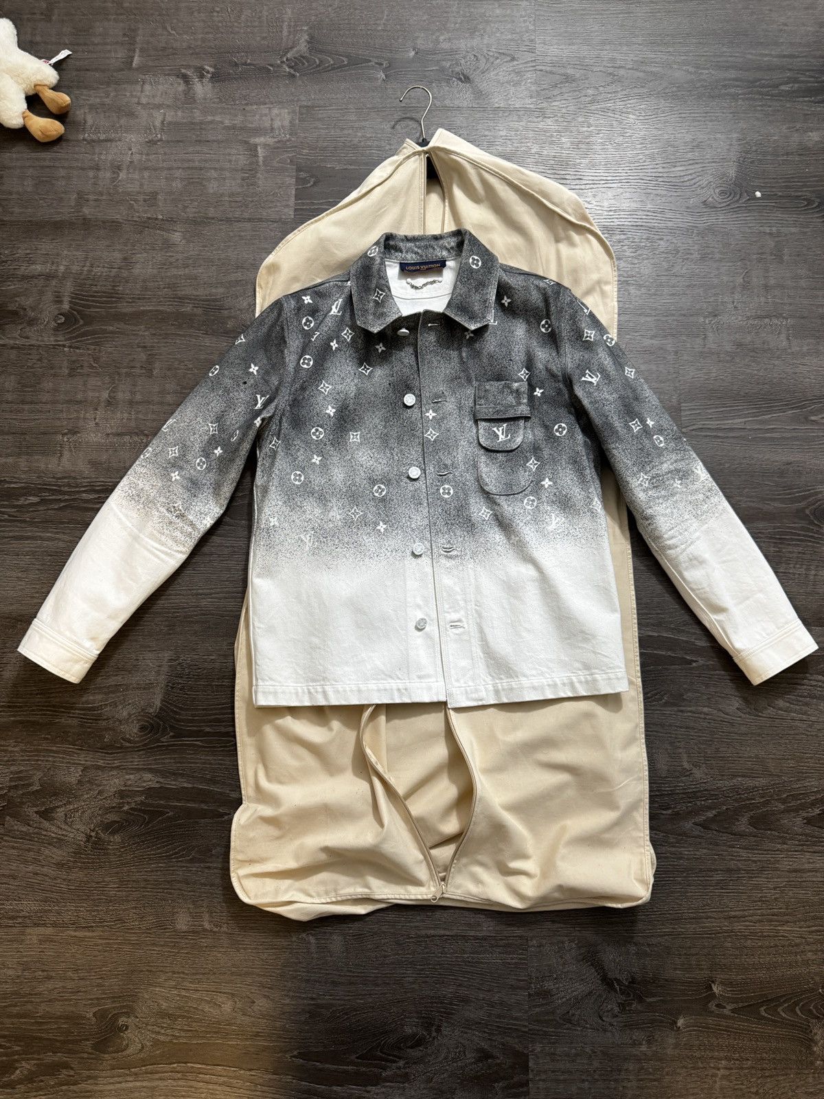 Louis Vuitton Louis Vitton Snowfall Monogram Jacket Size US S / EU 44-46 / 1 - 1 Thumbnail