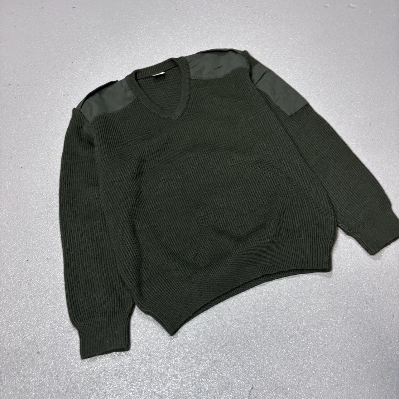 Japanese Brand × Vintage Vintage y2k Military surplus ribbed archive sweater Size US M / EU 48-50 / 2 - 2 Thumbnail