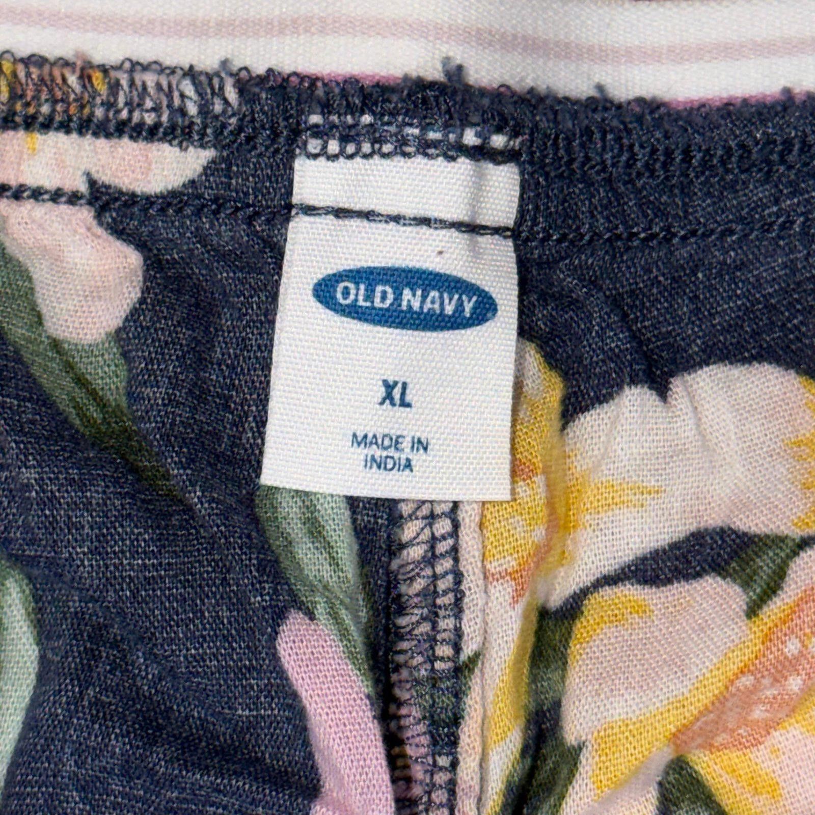 Old Navy Old Navy Floral Print Sleep Shorts - XL Size ONE SIZE - 4 Thumbnail