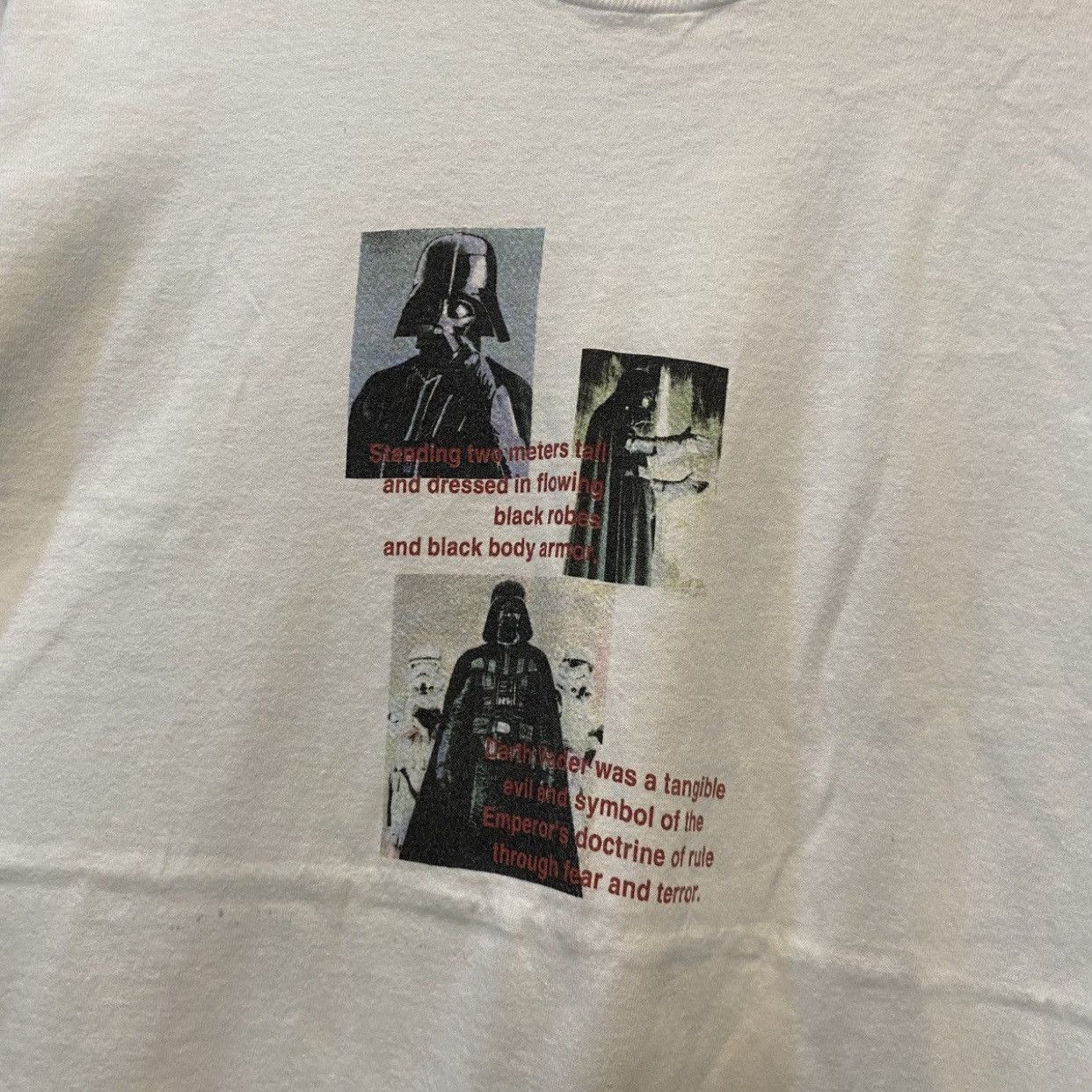 Star Wars Vintage 90s Star Wars Darth Vader Movie Promo T-shirt Size US M / EU 48-50 / 2 - 5 Thumbnail