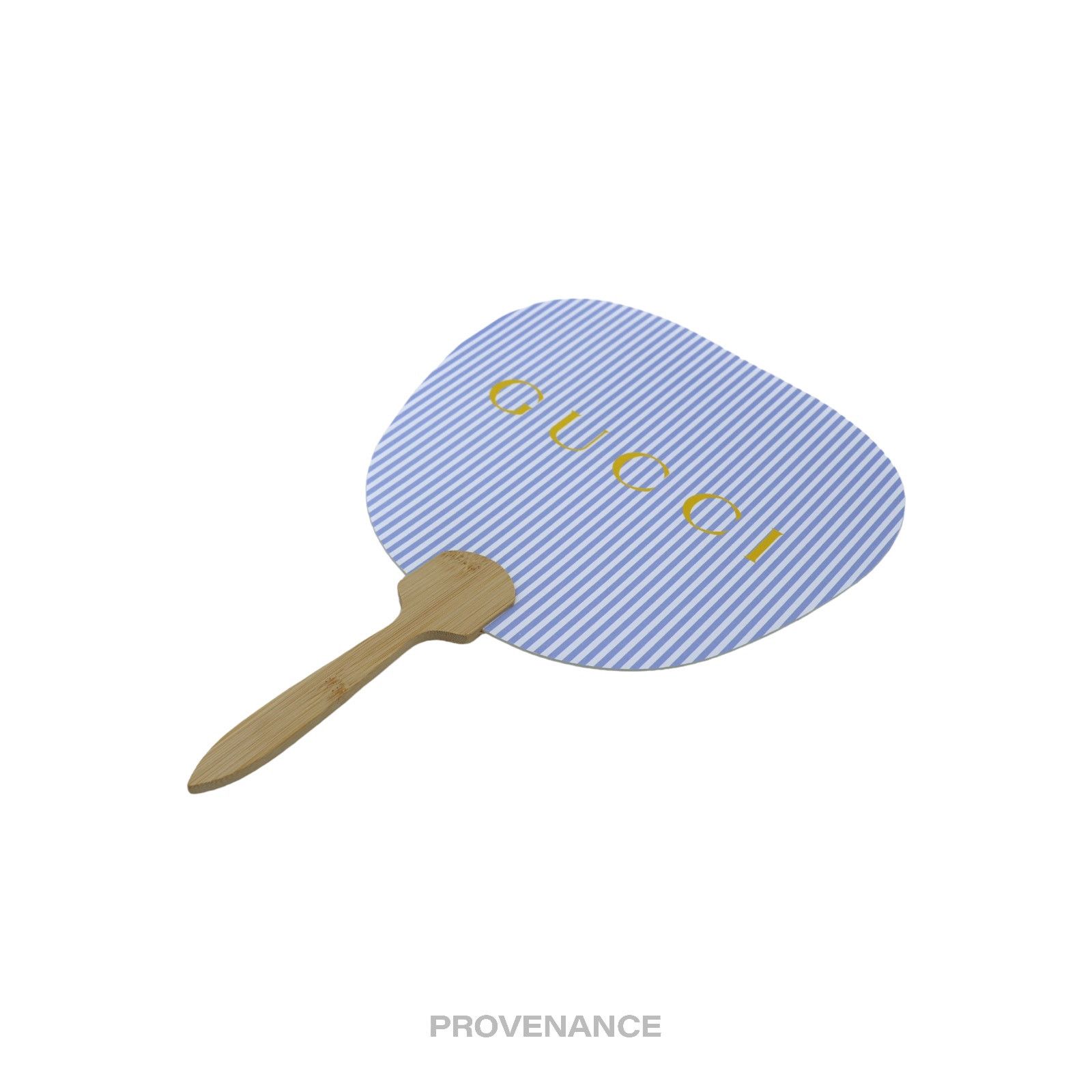 Gucci 🔴 Gucci Logo Bamboo Hand Fan - Striped Size ONE SIZE - 4 Thumbnail