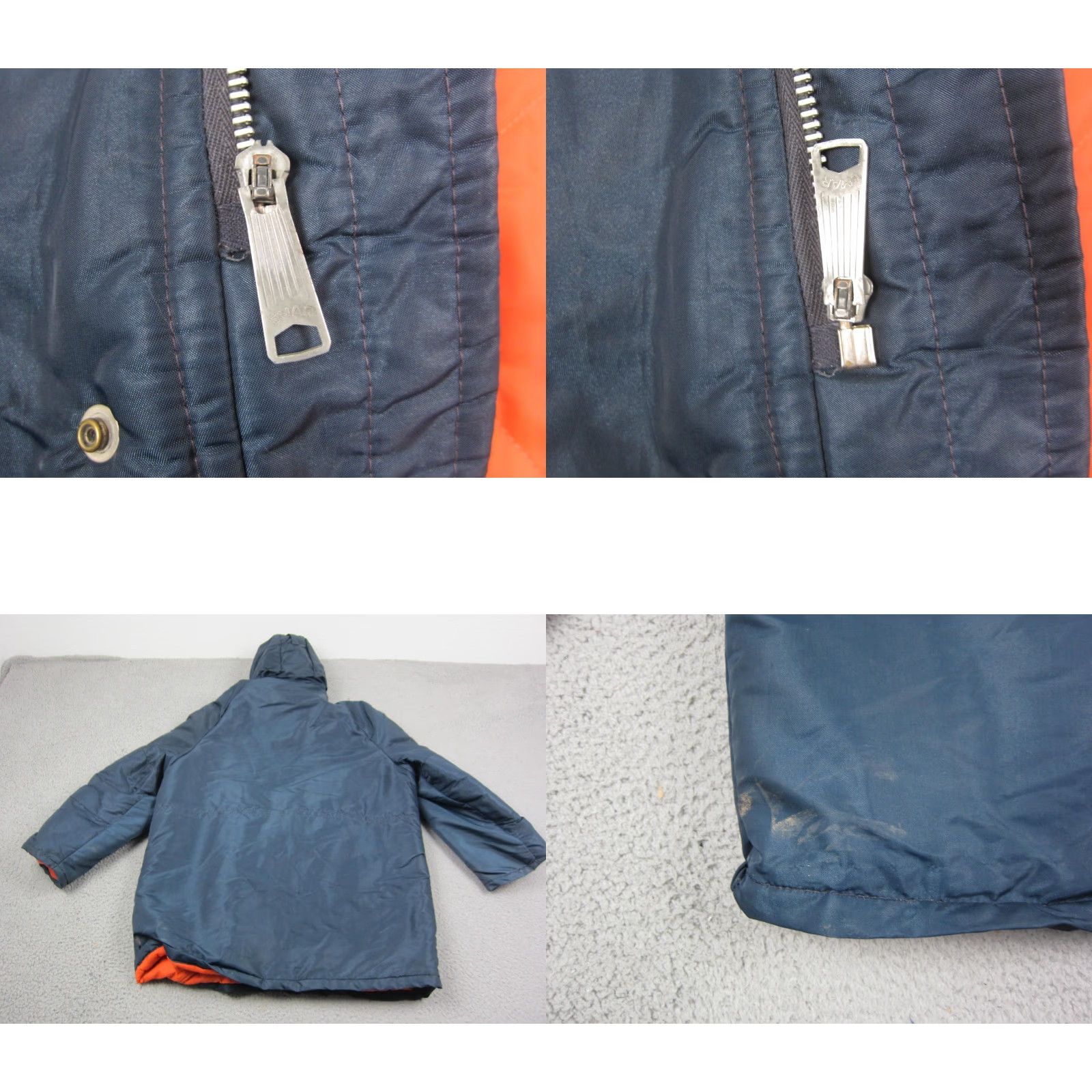 Vintage VINTAGE Parka Jacket Mens XL Blue Nylon Canvas Hood 90s Logo Workwear Winter Size US XL / EU 56 / 4 - 9 Thumbnail