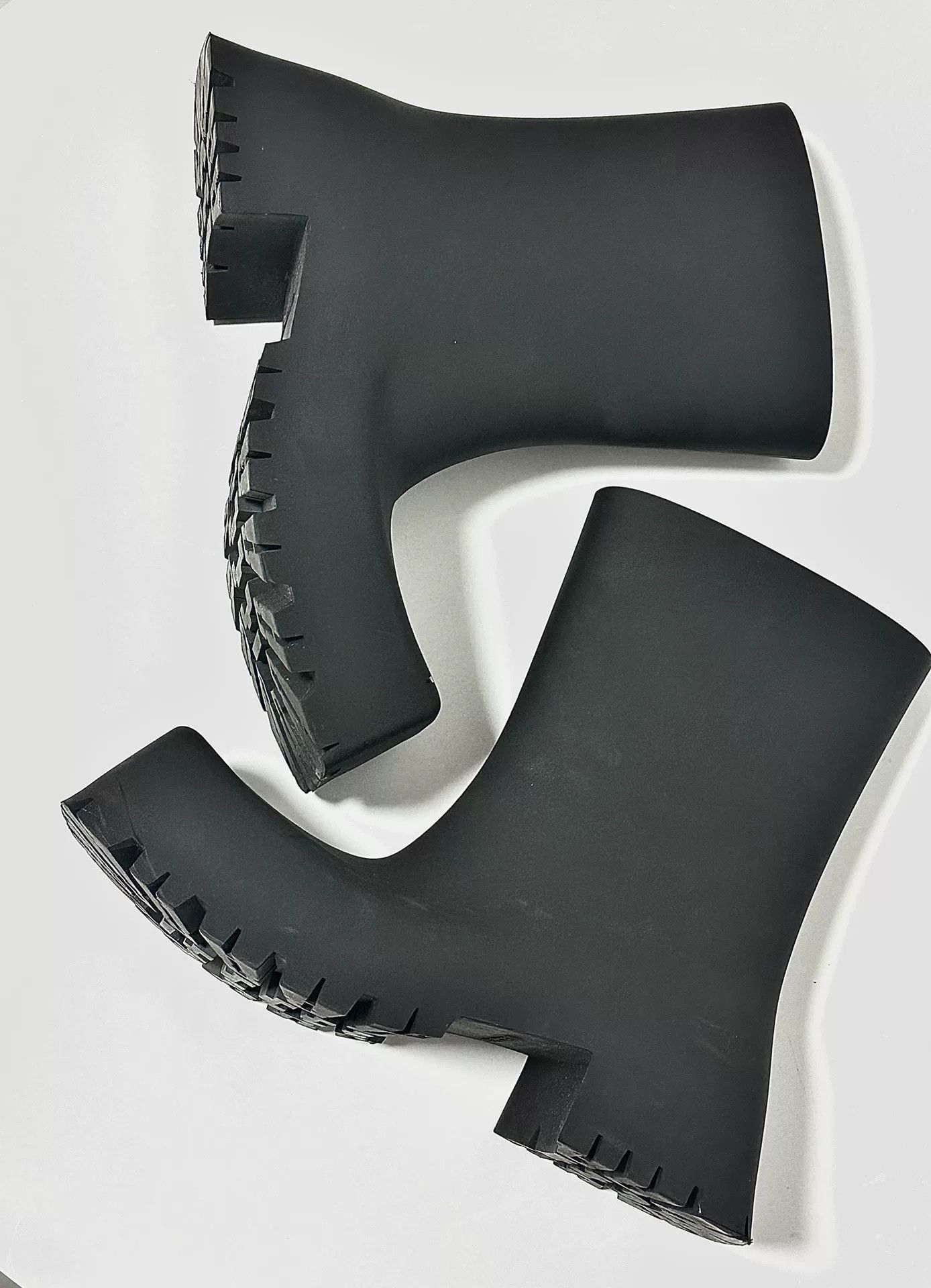 Balenciaga Balenciaga Trooper Rubber Boot Size US 6 / EU 39 - 3 Thumbnail