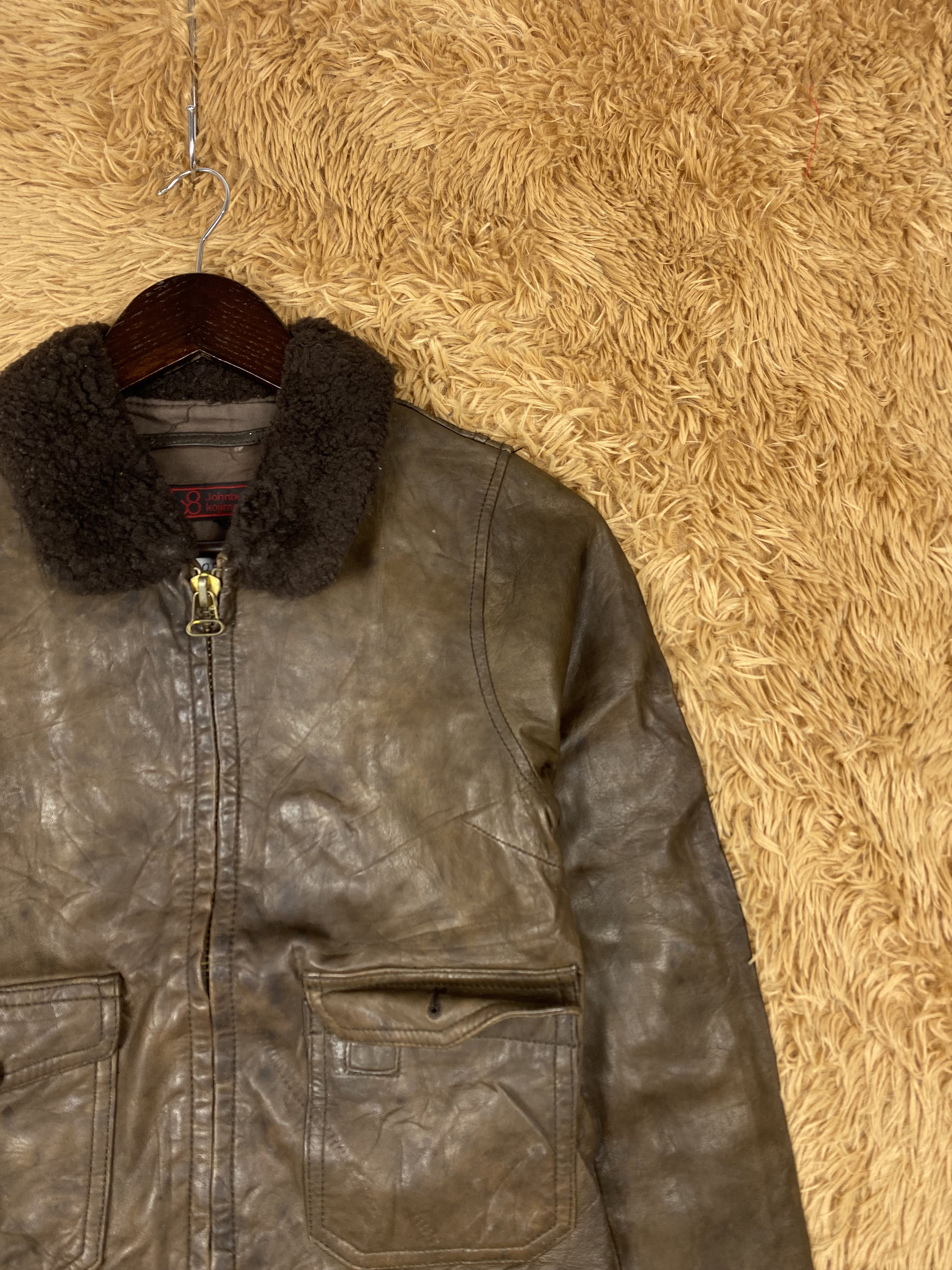 Johnbull Vintage Johnbull Kojima Leather Jacket DJ0680 Size US XS / EU 42 / 0 - 3 Thumbnail