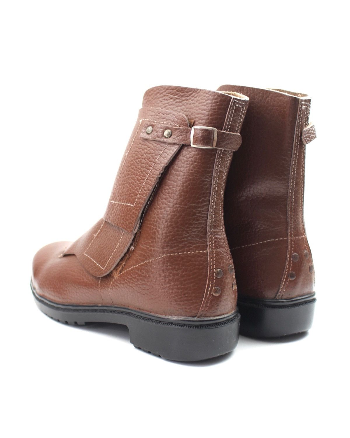 Vintage 1990S ASS STEEL TOE COVER-STRAP BOOTS Size US 10 / EU 43 - 5 Thumbnail