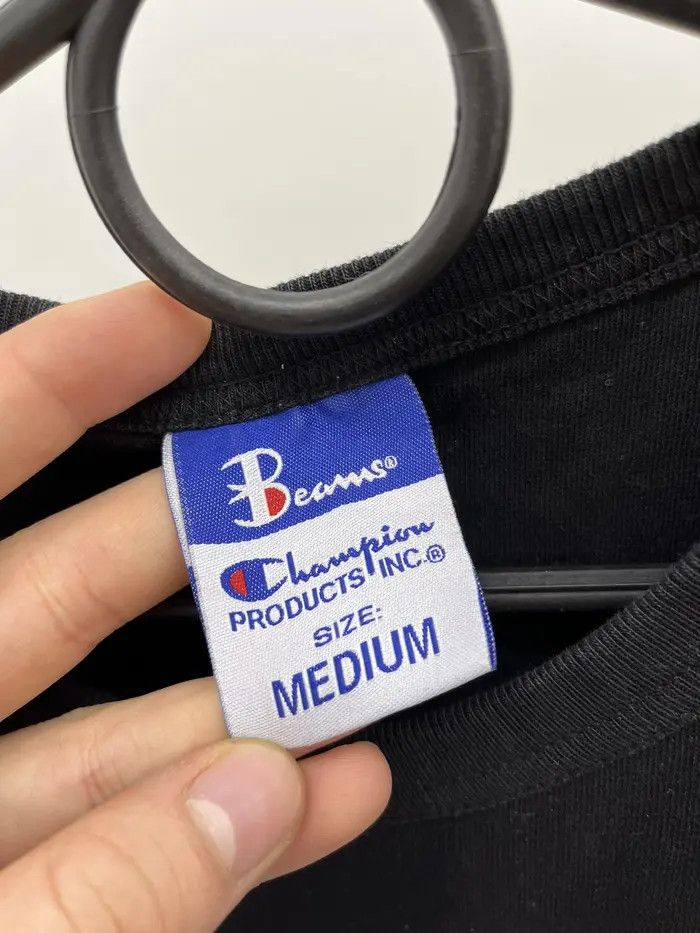 Beams Japan × Champion Beams Plus x Champion Vertical Zip Pocket T-shirt Tee Size US M / EU 48-50 / 2 - 5 Thumbnail