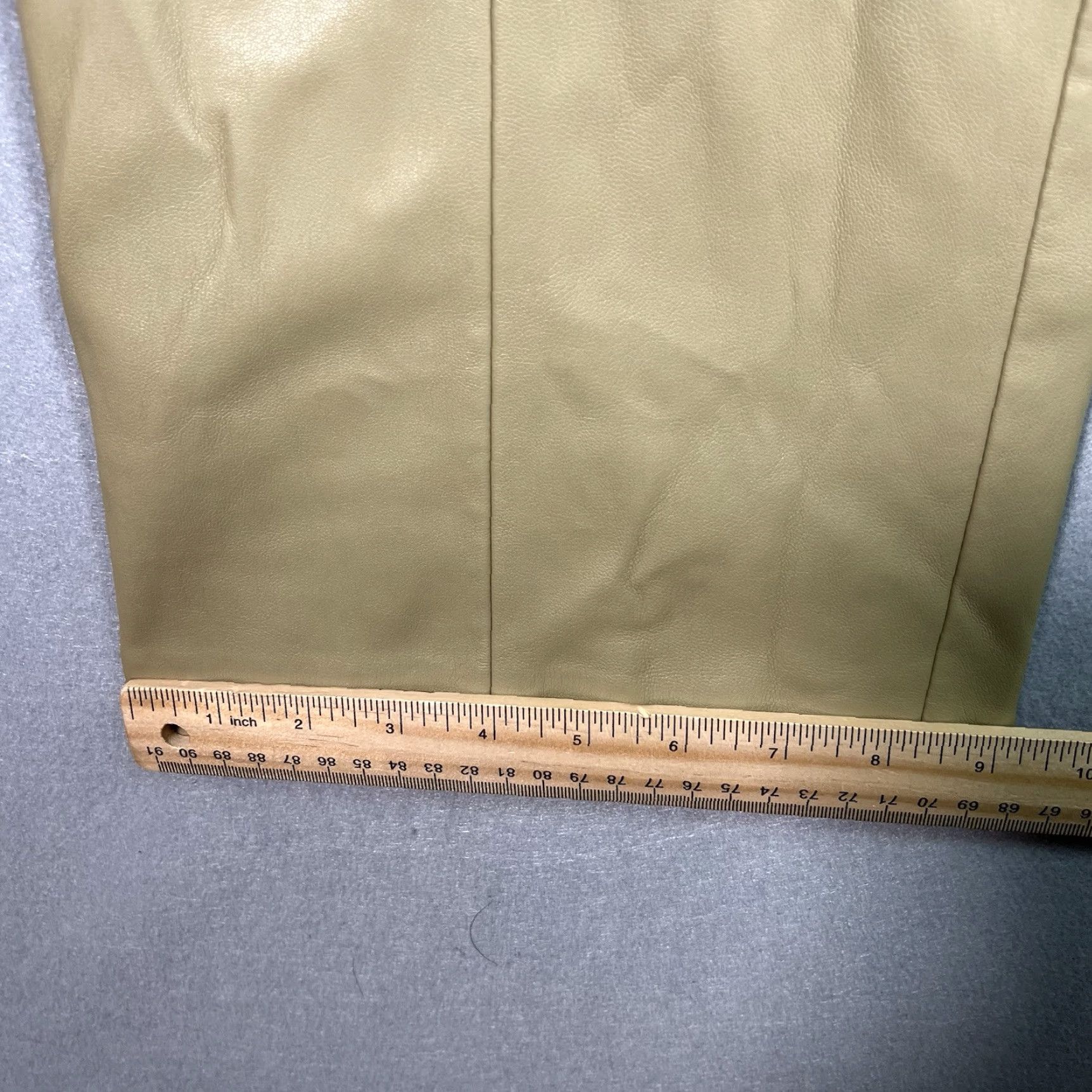 Mango VINTAGE Mango Paneled Pants Womens Large Beige Straight Fit Wide Leg Pockets Elastic Pants Womens Large Beige Mango Paneled Size 36" / US 14 / IT 50 - 5 Thumbnail