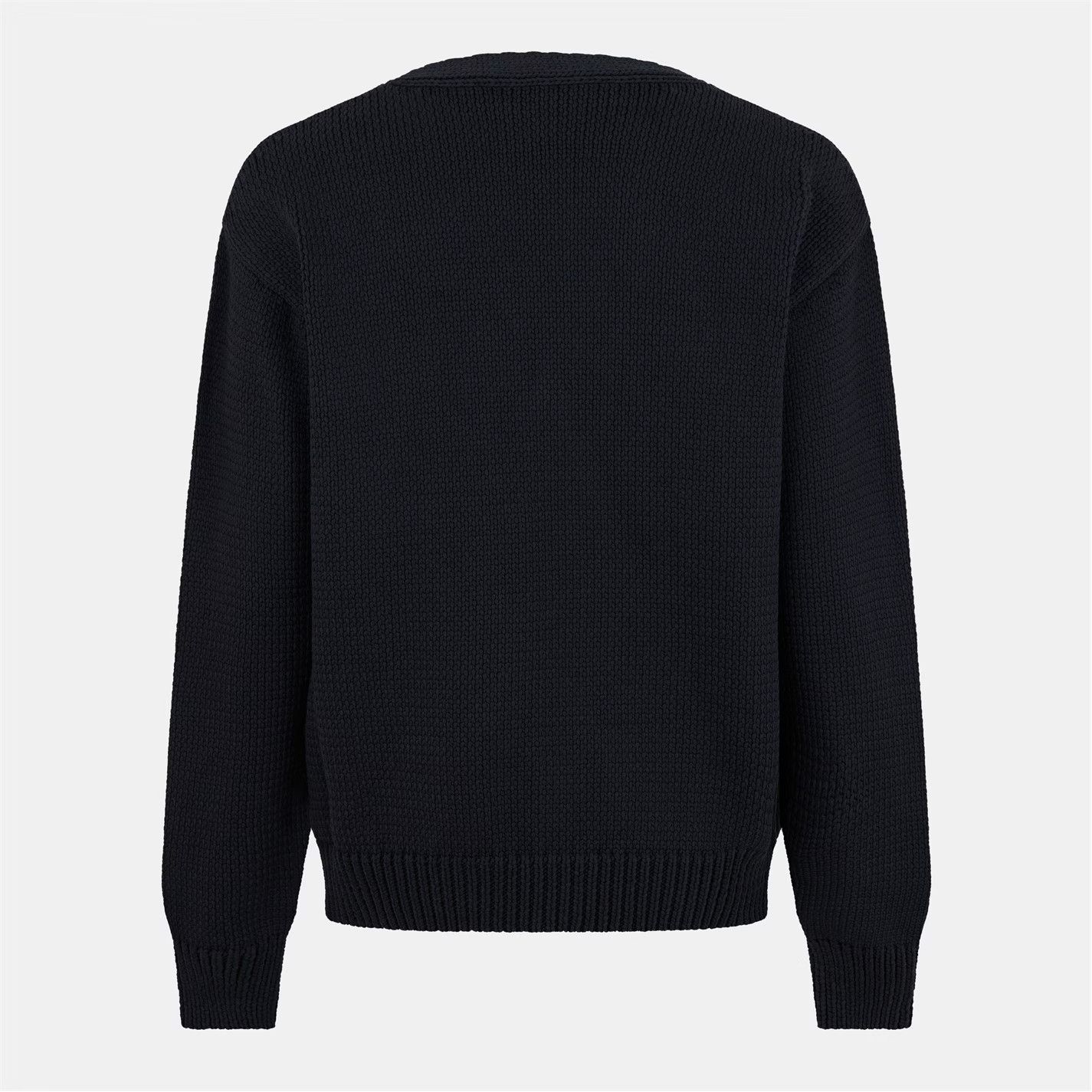 Off-White o1g2r1mq0326 Knit Textured Cardigan in Black Size US S / EU 44-46 / 1 - 2 Thumbnail