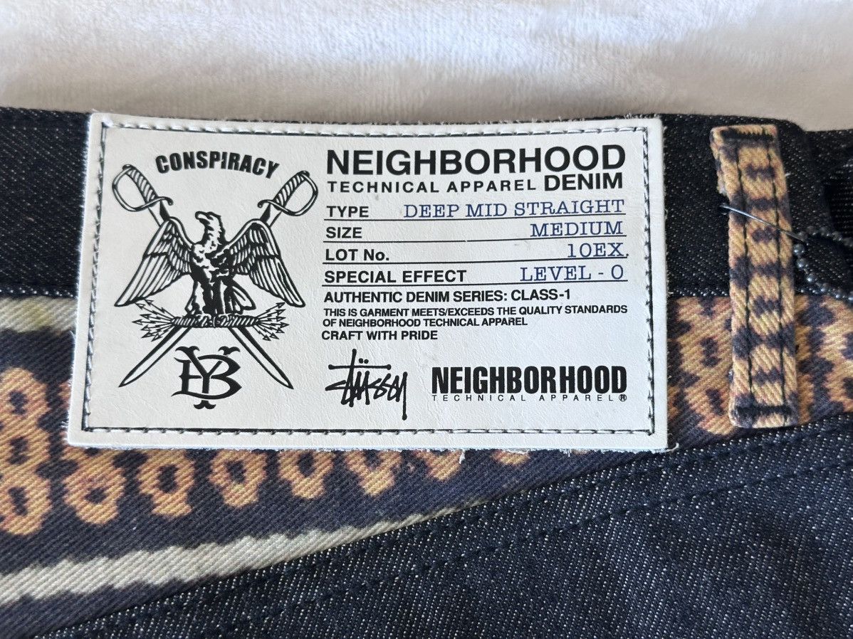 Stussy Neighborhood x Stussy Japanese Selvedge Demin Size US 32 / EU 48 - 2 Thumbnail