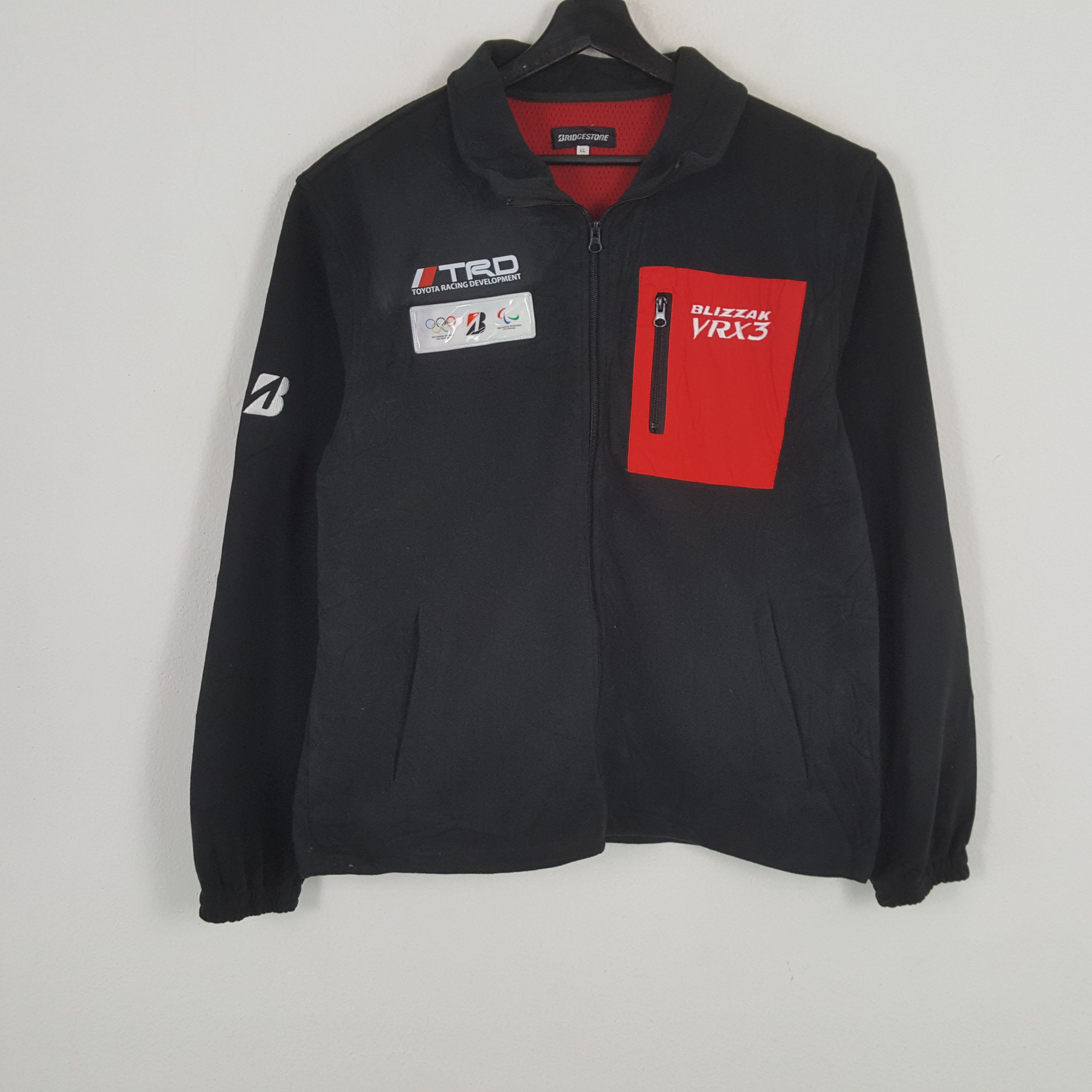 USA Olympics × Vintage BRIDGESTONE x TRD TOYOTA RACING OLYMPICS Custom Art Jacket Size US M / EU 48-50 / 2 - 3 Thumbnail