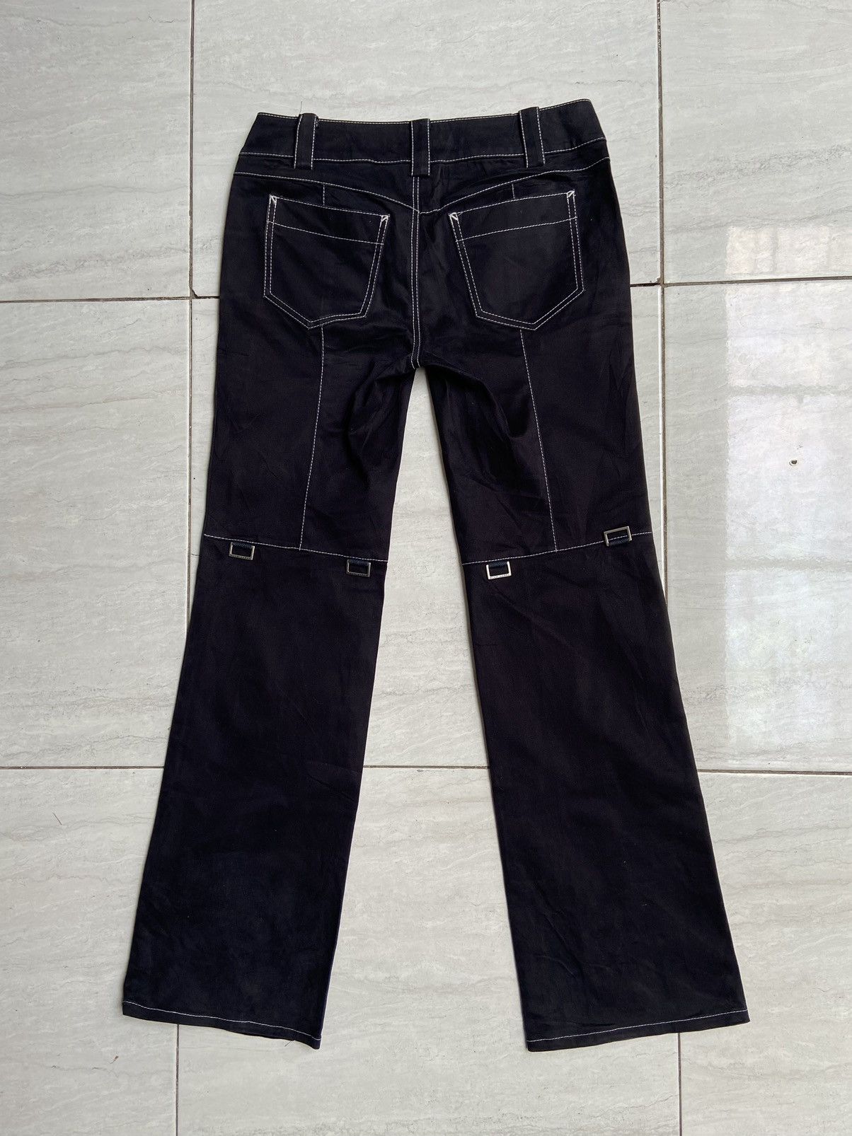 Burberry BURBERRY Black Long Pants Size US 27 - 11 Thumbnail