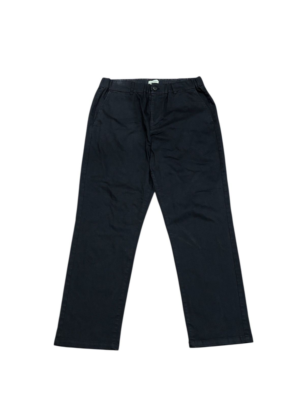 Issey Miyake Plantation by Issey Miyake Cotton Work Pants Navy Size US 30 / EU 46 - 1 Thumbnail