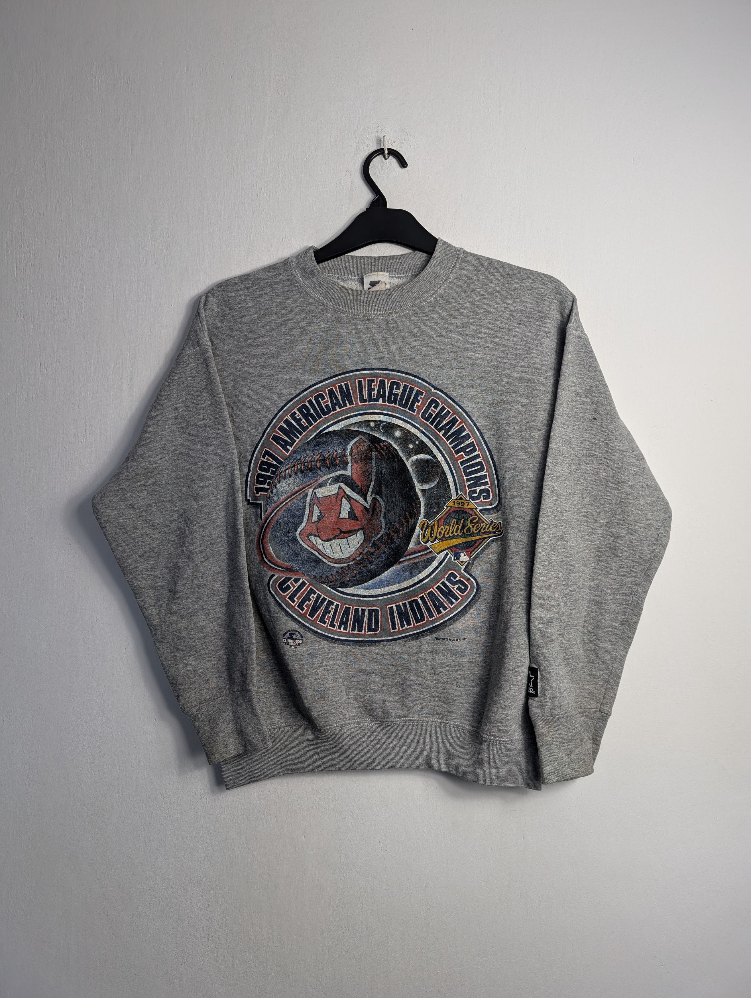 Starter Vintage 90s 1997 Cleveland Indians World Series Starter Size US S / EU 44-46 / 1 - 1 Thumbnail