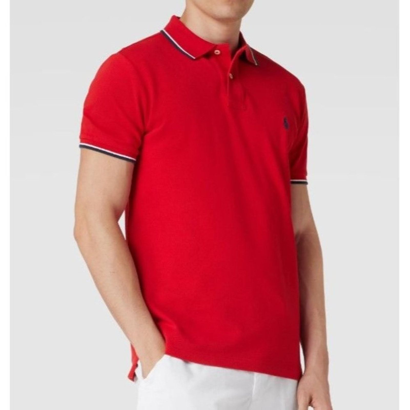 Polo Ralph Lauren Polo Ralph Lauren Tipped Collar Polo Shirt size 2XB Size US XXL / EU 58 / 5 - 5 Thumbnail