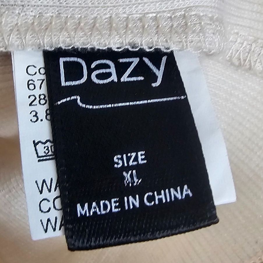 Dazed Magazine Dazy Womens Masion Wester Tank Size S Ribbed Crop Top Casual Size S / US 4 / IT 40 - 5 Thumbnail