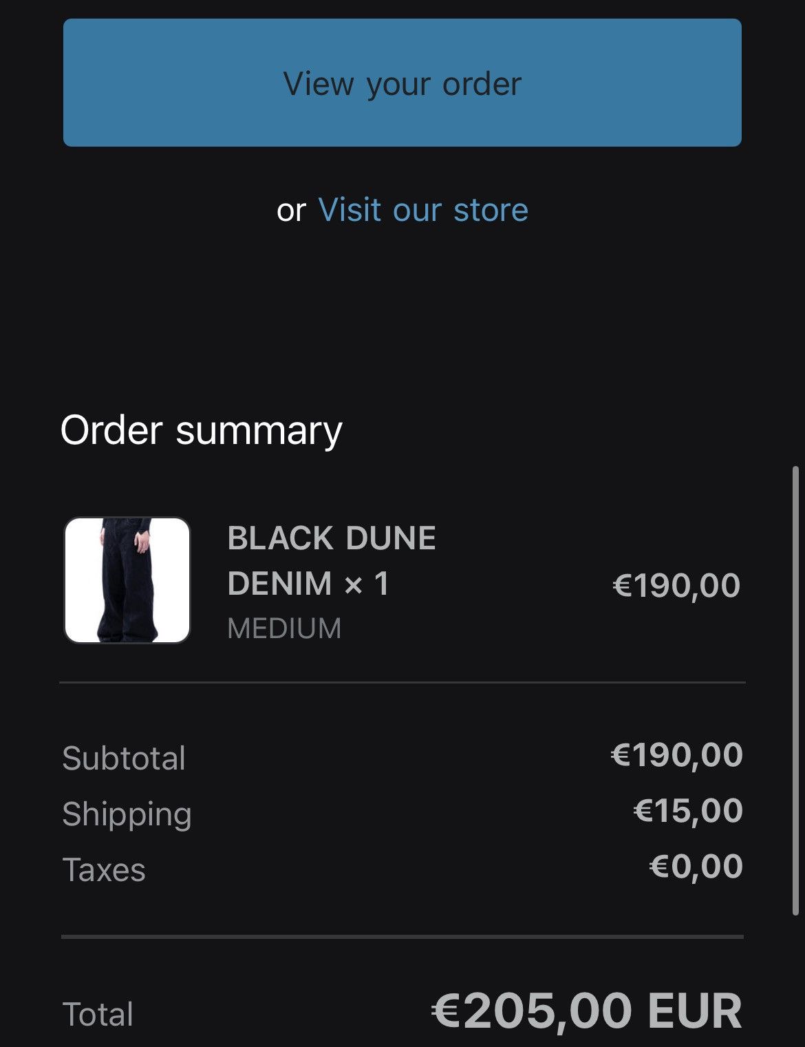 No Faith Studios Dune Denim Size US 32 / EU 48 - 5 Thumbnail