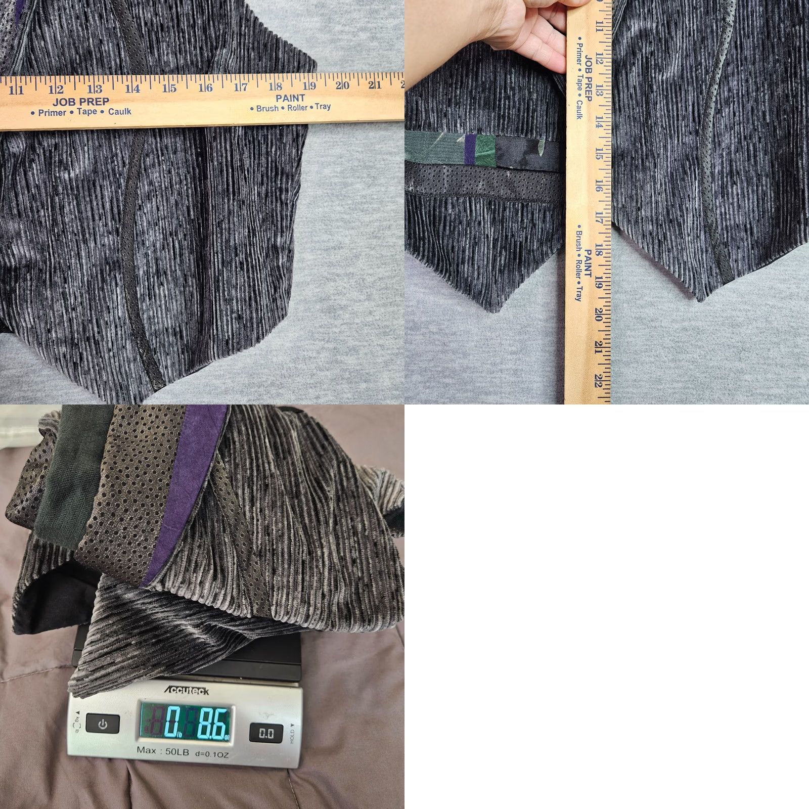 CO VINTAGE Jila Boulder co Women's Jacket L Gray Cotton Short Button Zip All Seasons Outdoor Casual Vintage Yes Mens Womens Girls Size L / US 10 / IT 46 - 8 Thumbnail