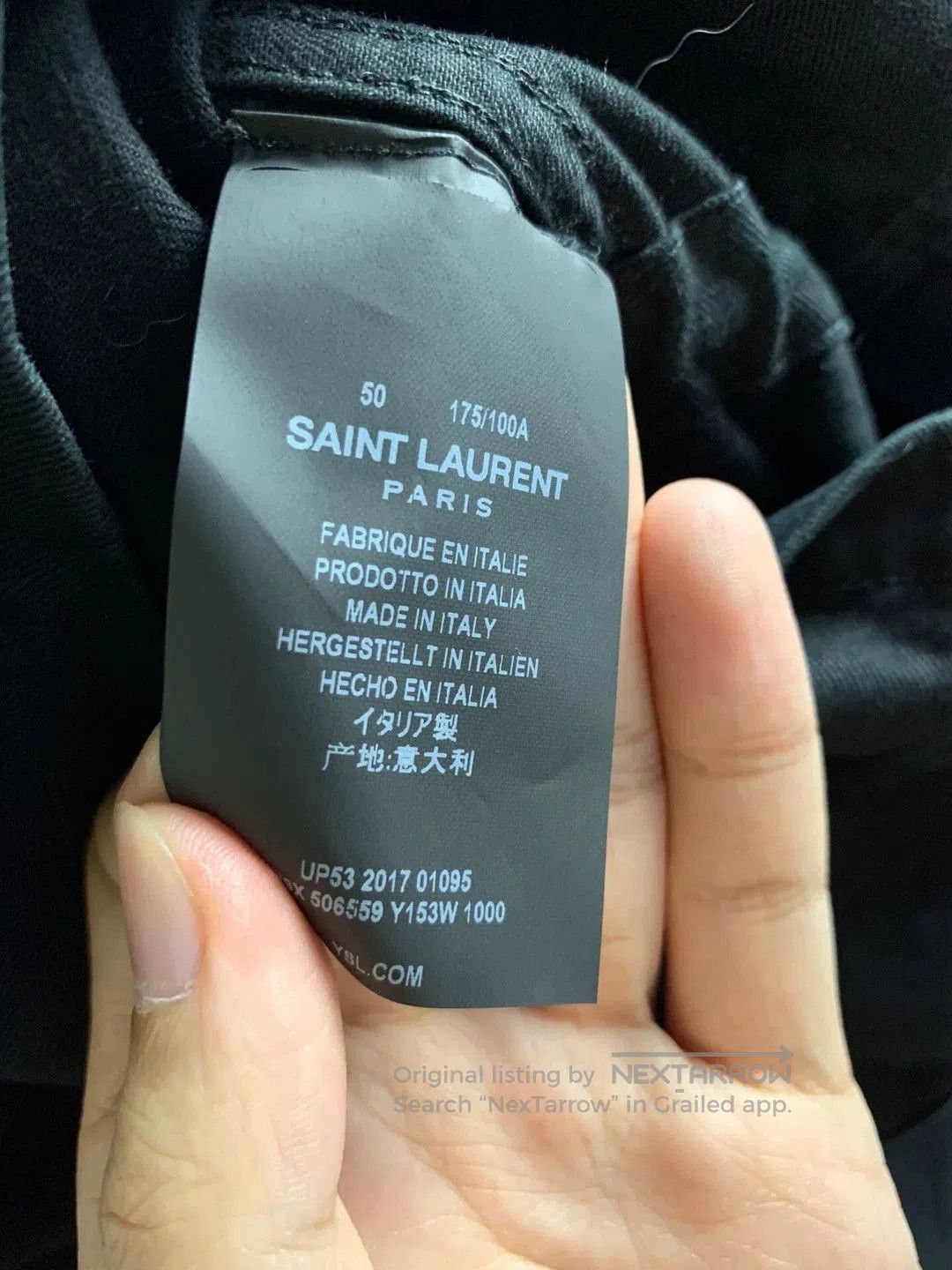 Saint Laurent Paris Saint Laurent Black Caban Jacket. Size US S / EU 44-46 / 1 - 6 Thumbnail