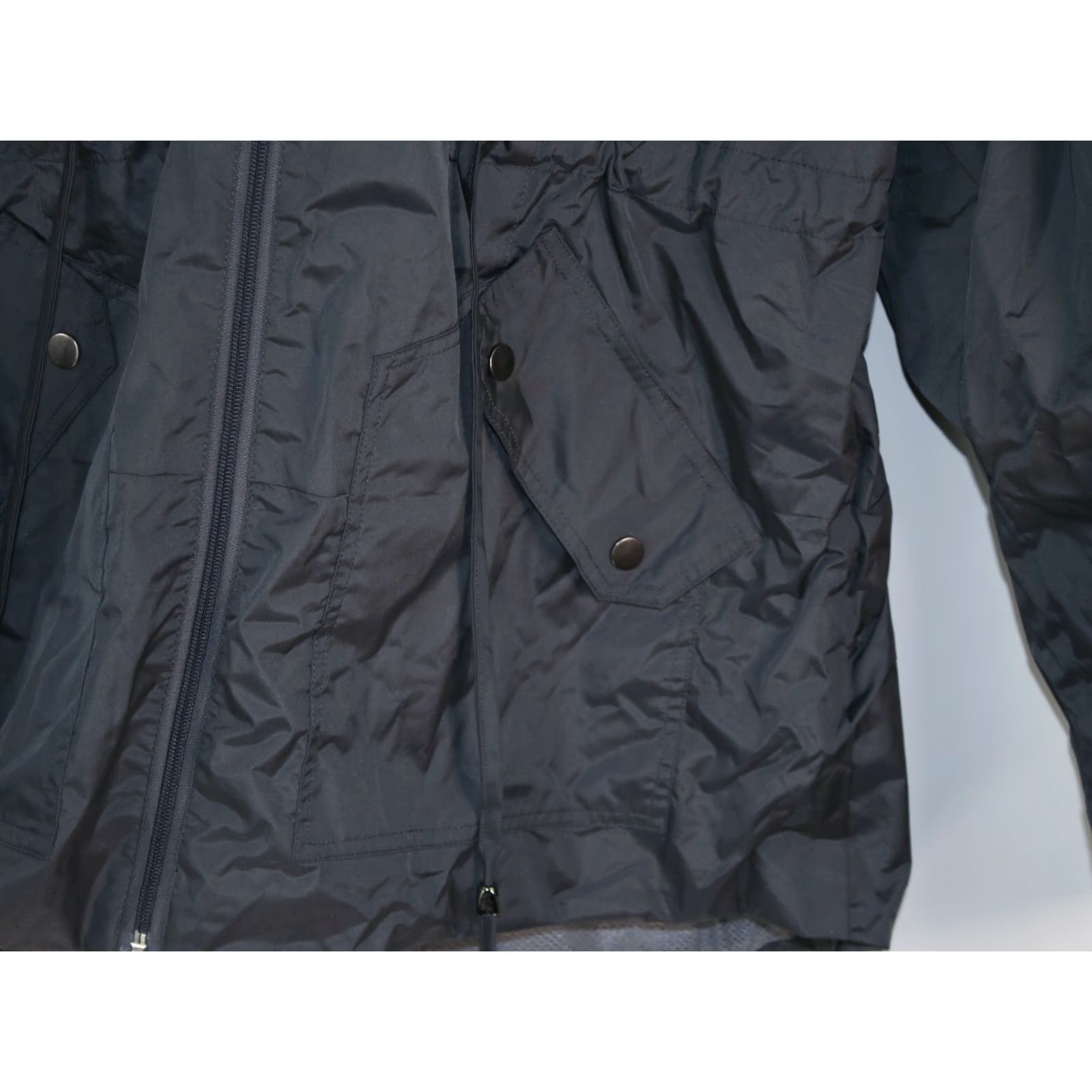 Essentials Essentials Med Weight Rain Hooded Overcoat Grey Women's Jacket XL Size XL / US 12-14 / IT 48-50 - 4 Thumbnail
