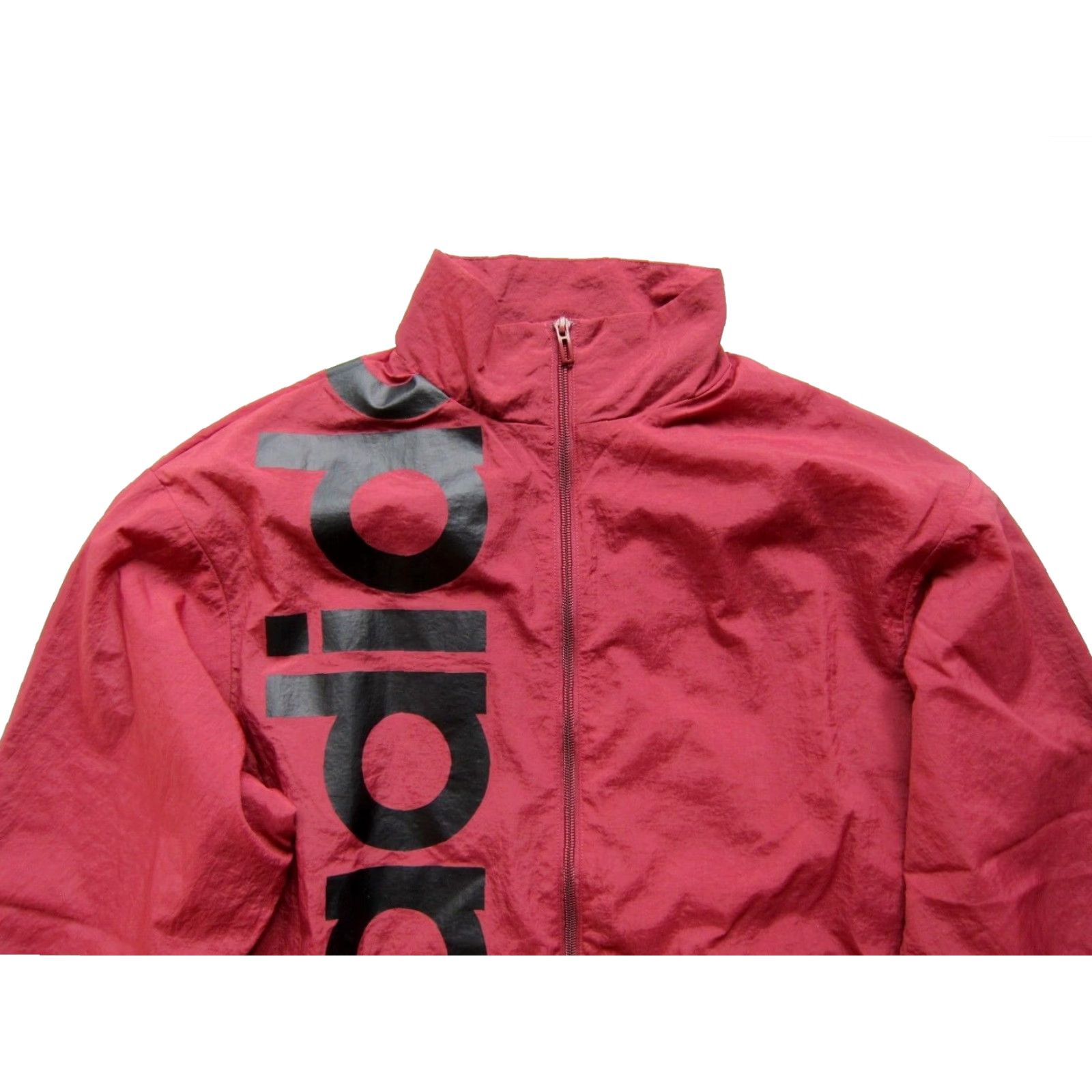 Adidas Adidas Big Logo Pink Orange Black Front Pocket Full Zip Track Jacket Men Large Size US L / EU 52-54 / 3 - 3 Thumbnail