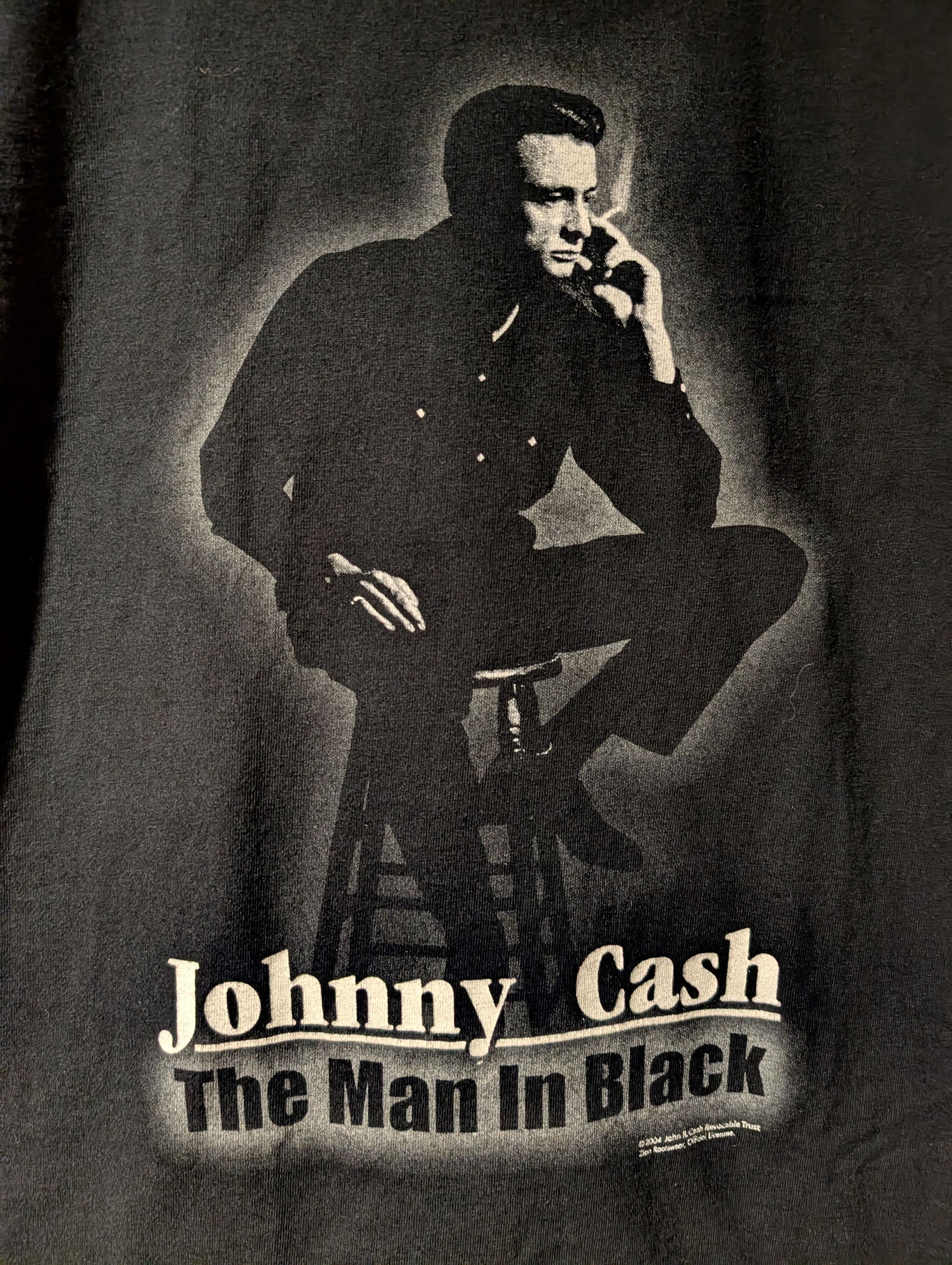 Band Tees Vtg 2004 Johnny Cash Graphic T-Shirt Country Rock Band Tee Size US L / EU 52-54 / 3 - 2 Thumbnail