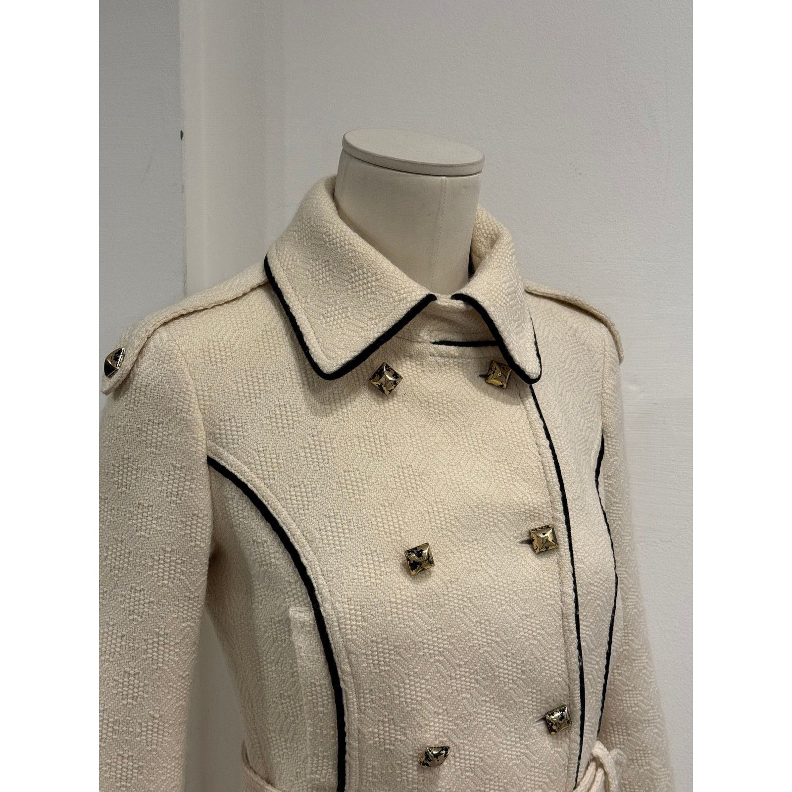 Roberto Cavalli 2000s Roberto Cavalli tweed set jacket & skirt Size M / US 6-8 / IT 42-44 - 6 Thumbnail