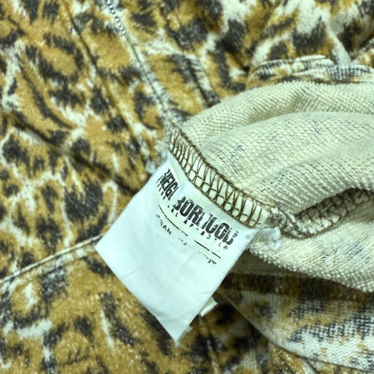 Neighborhood Neighborhood Leopard Sweater Hoodie Full Zip Size US M / EU 48-50 / 2 - 14 Thumbnail
