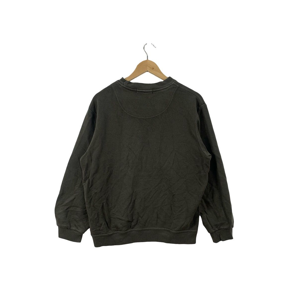 Other Nicole Morrison Embroidered Crest Crewneck Sweatshirt Olive Size M / US 6-8 / IT 42-44 - 7 Thumbnail