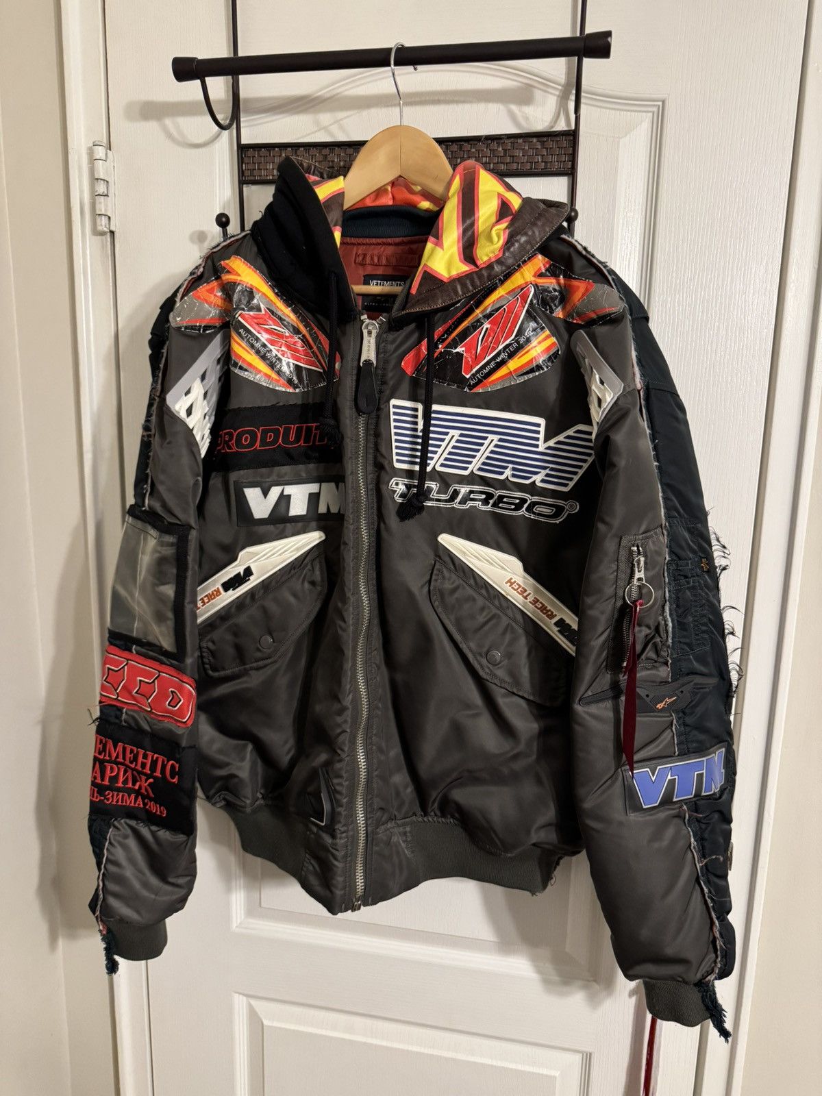 Alpha Industries × Vetements Vetements 2018 Racing Bomber