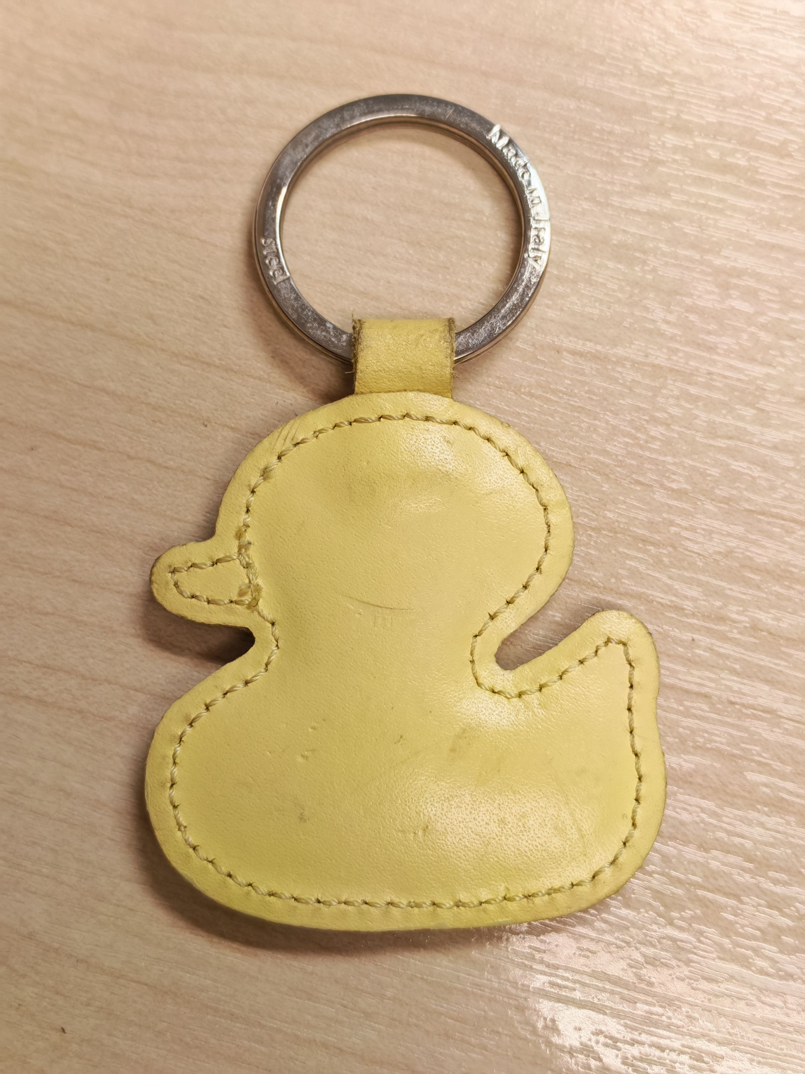 Other Furla Duck Yellow Leather Bag Charm Keychain Size ONE SIZE - 2 Thumbnail